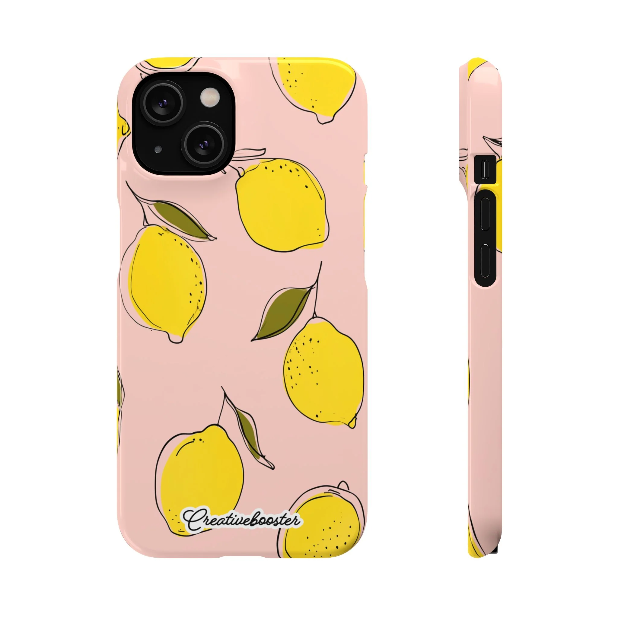Citrus Sketch - Slim Phone Case - Image 36