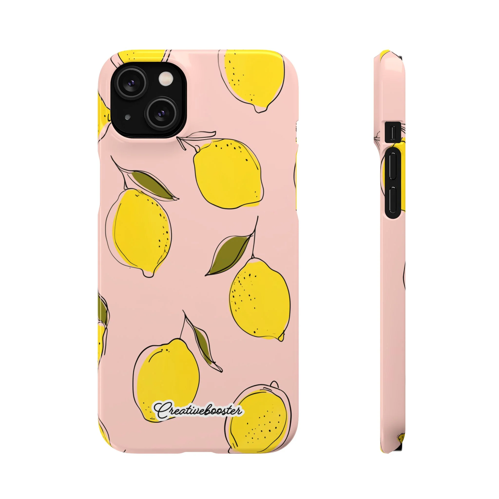 Citrus Sketch - Slim Phone Case - Image 38