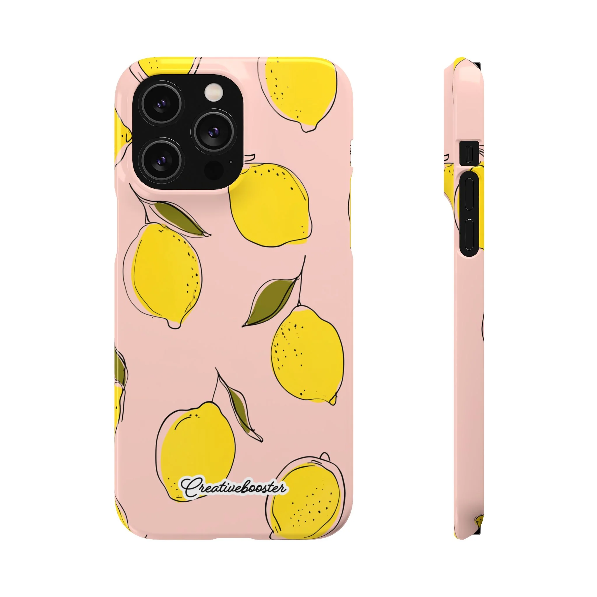 Citrus Sketch - Slim Phone Case - Image 39