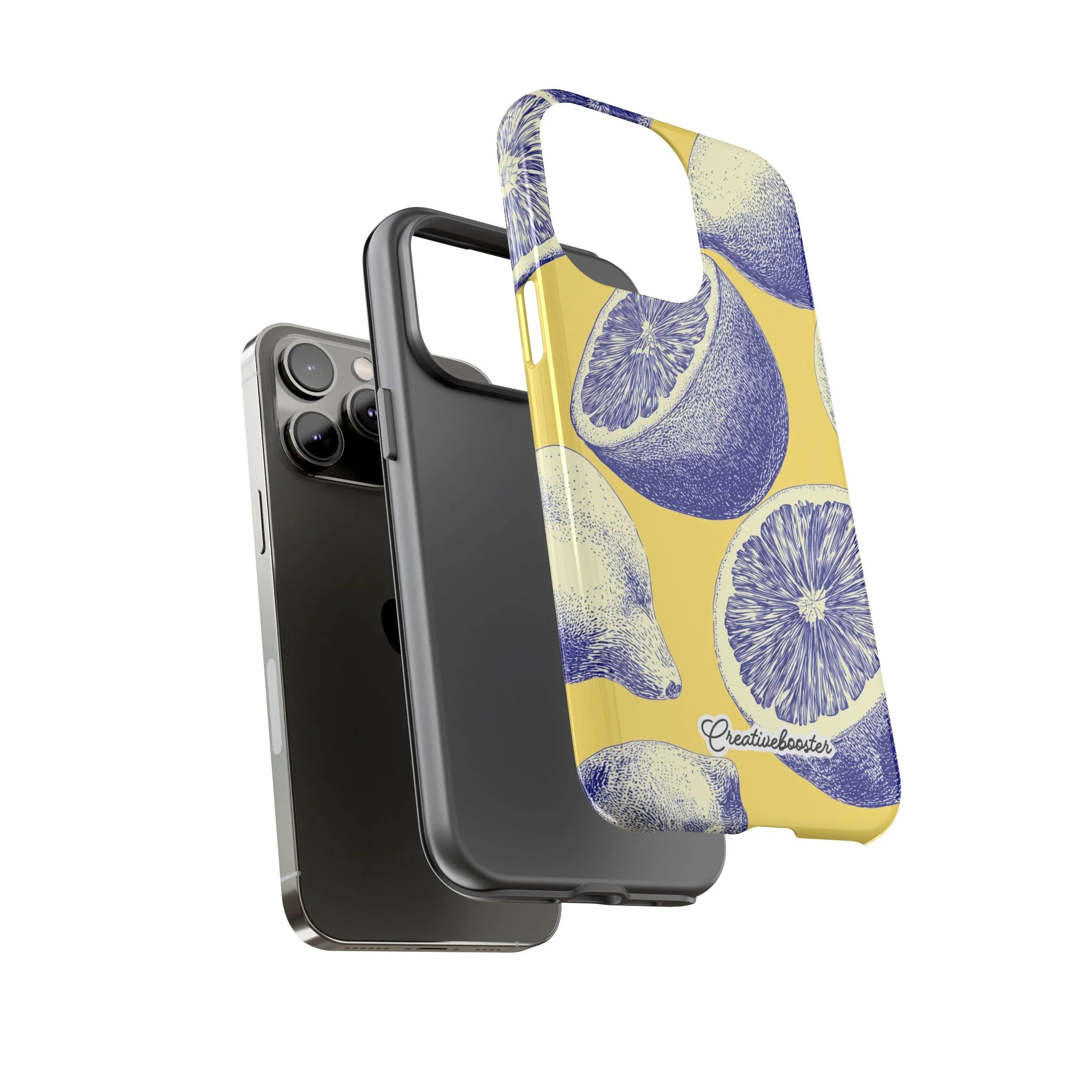 Indigo Citrus - Tough Phone Case - Image 101