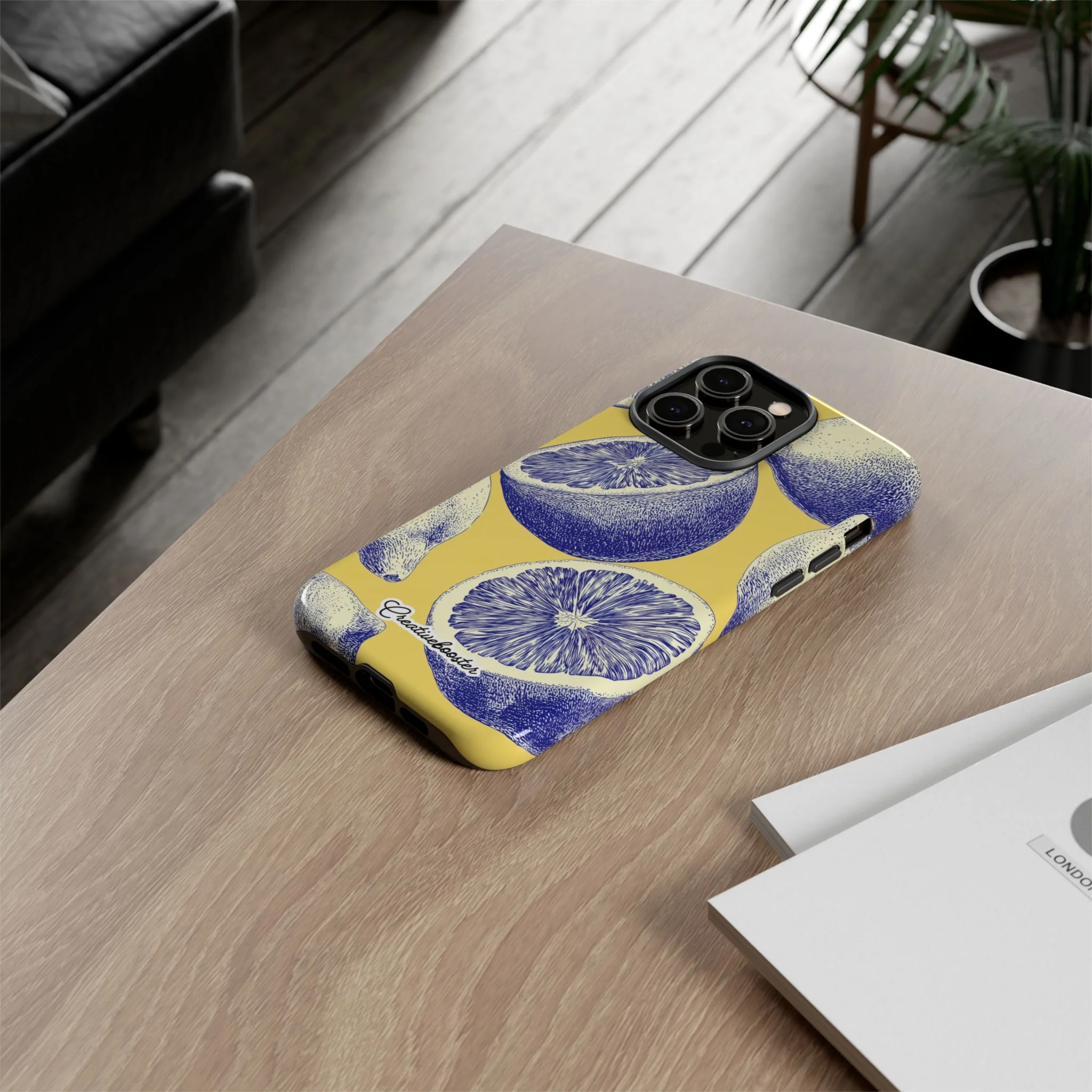 Indigo Citrus - Tough Phone Case - Image 102