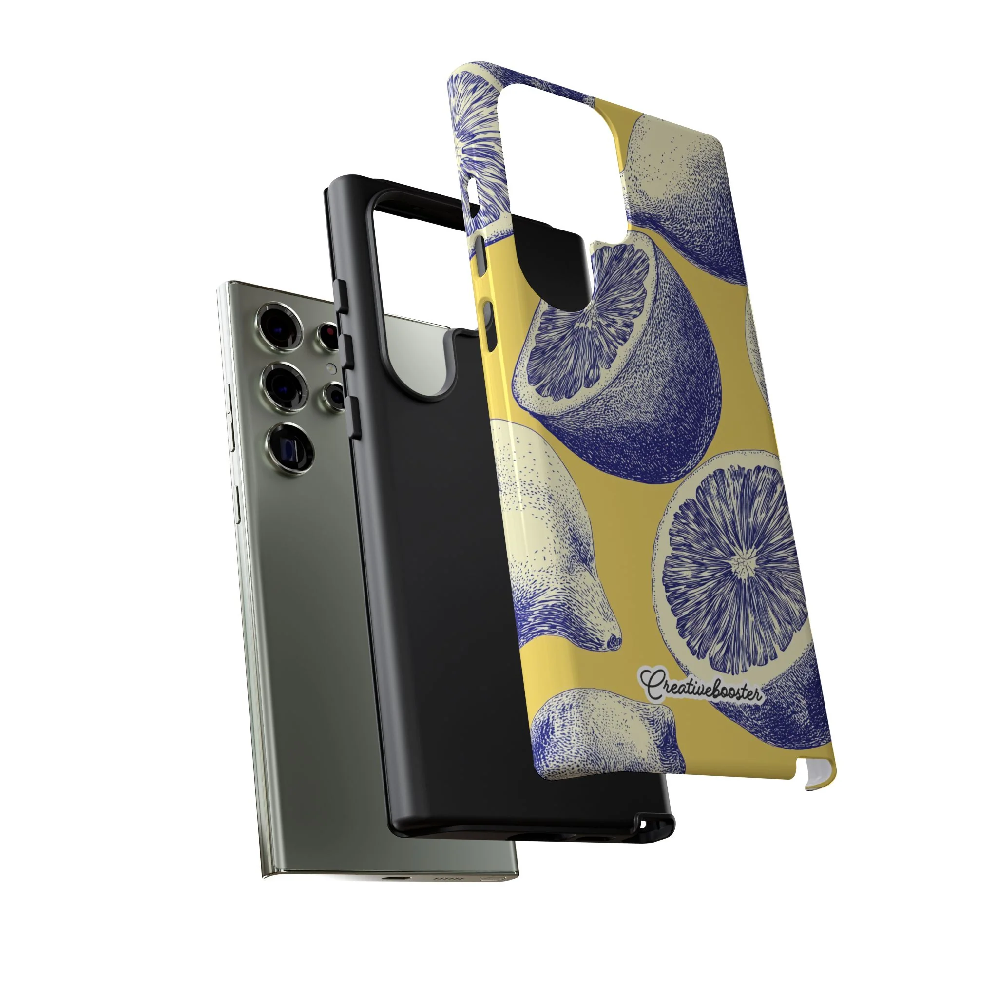 Indigo Citrus - Tough Phone Case - Image 110