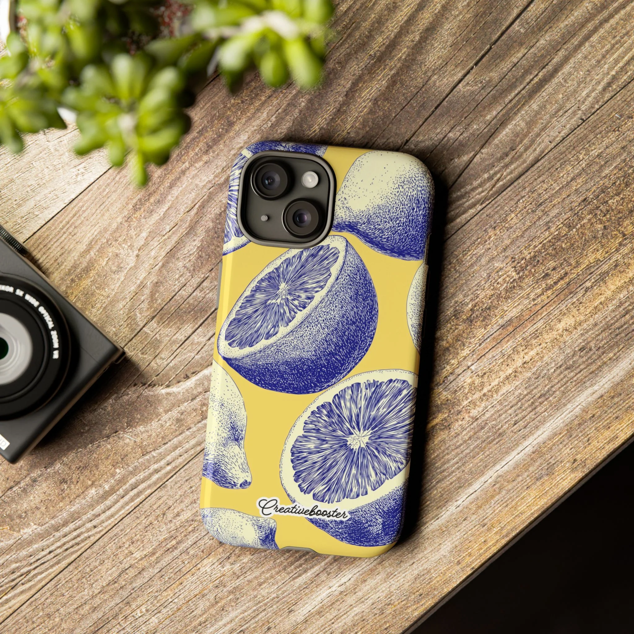 Indigo Citrus - Tough Phone Case - Image 119