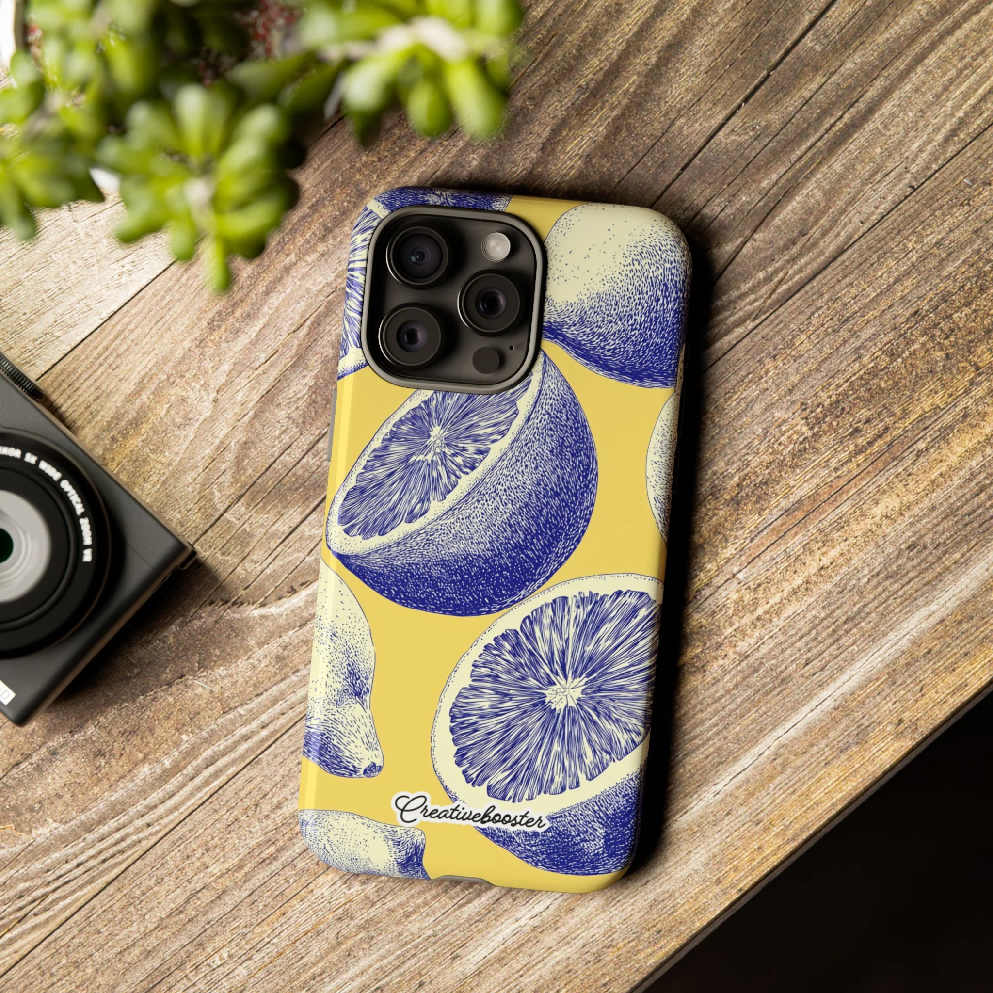 Indigo Citrus - Tough Phone Case - Image 125