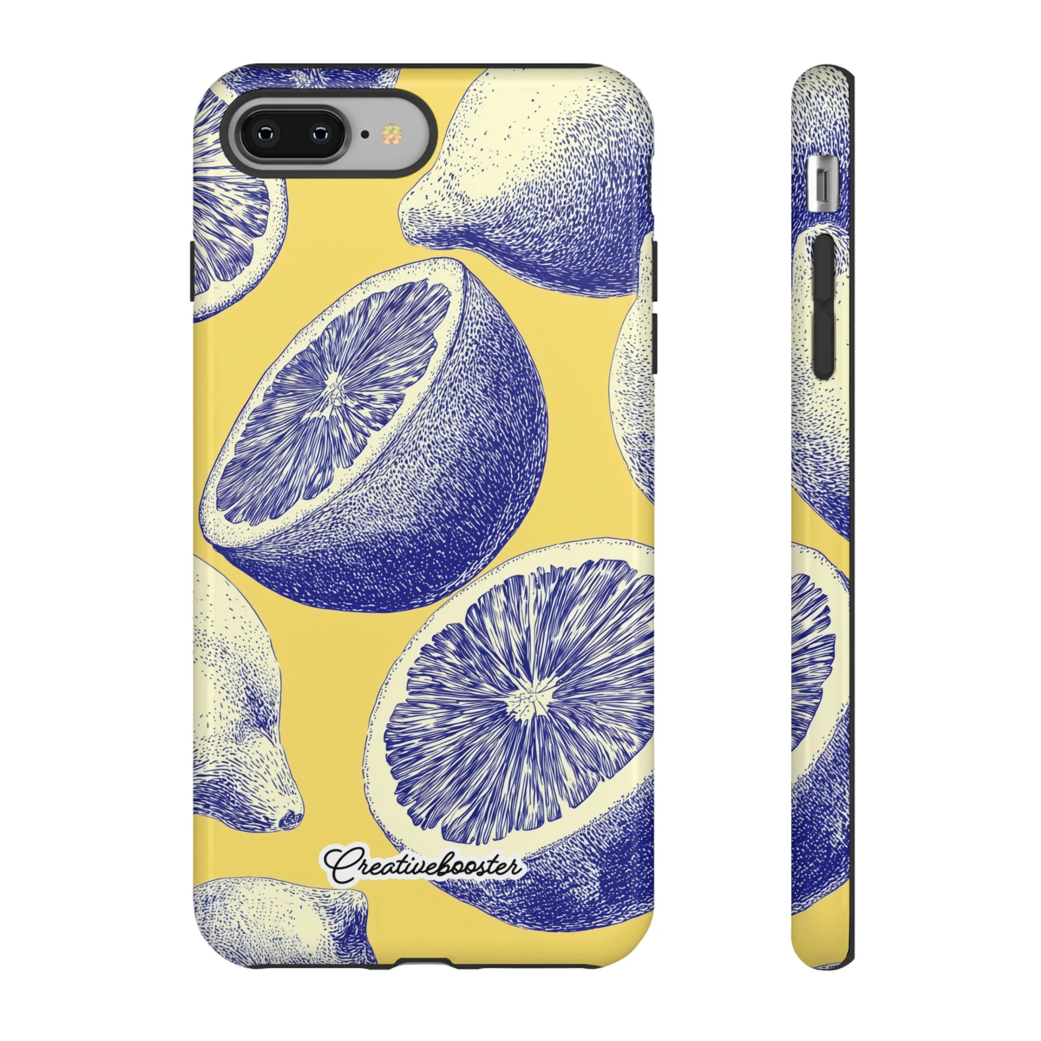Indigo Citrus - Tough Phone Case - Image 3