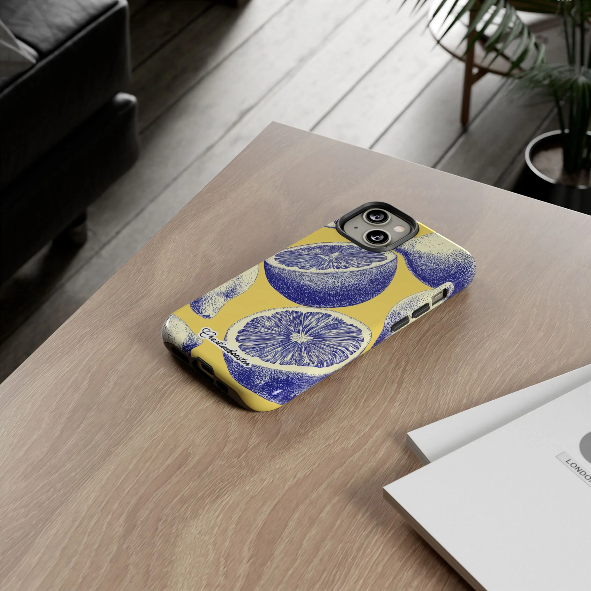 Indigo Citrus - Tough Phone Case - Image 93
