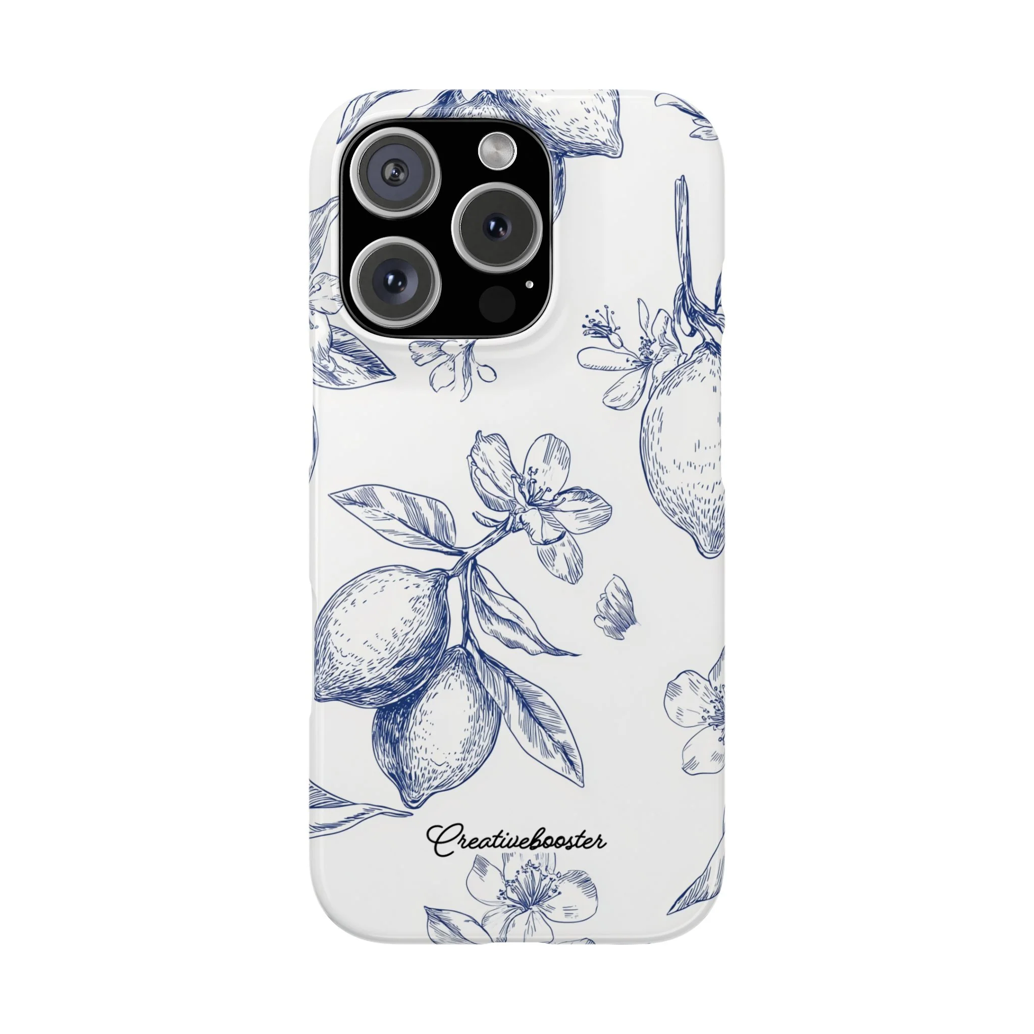 Indigo Sketch - Slim Phone Case
