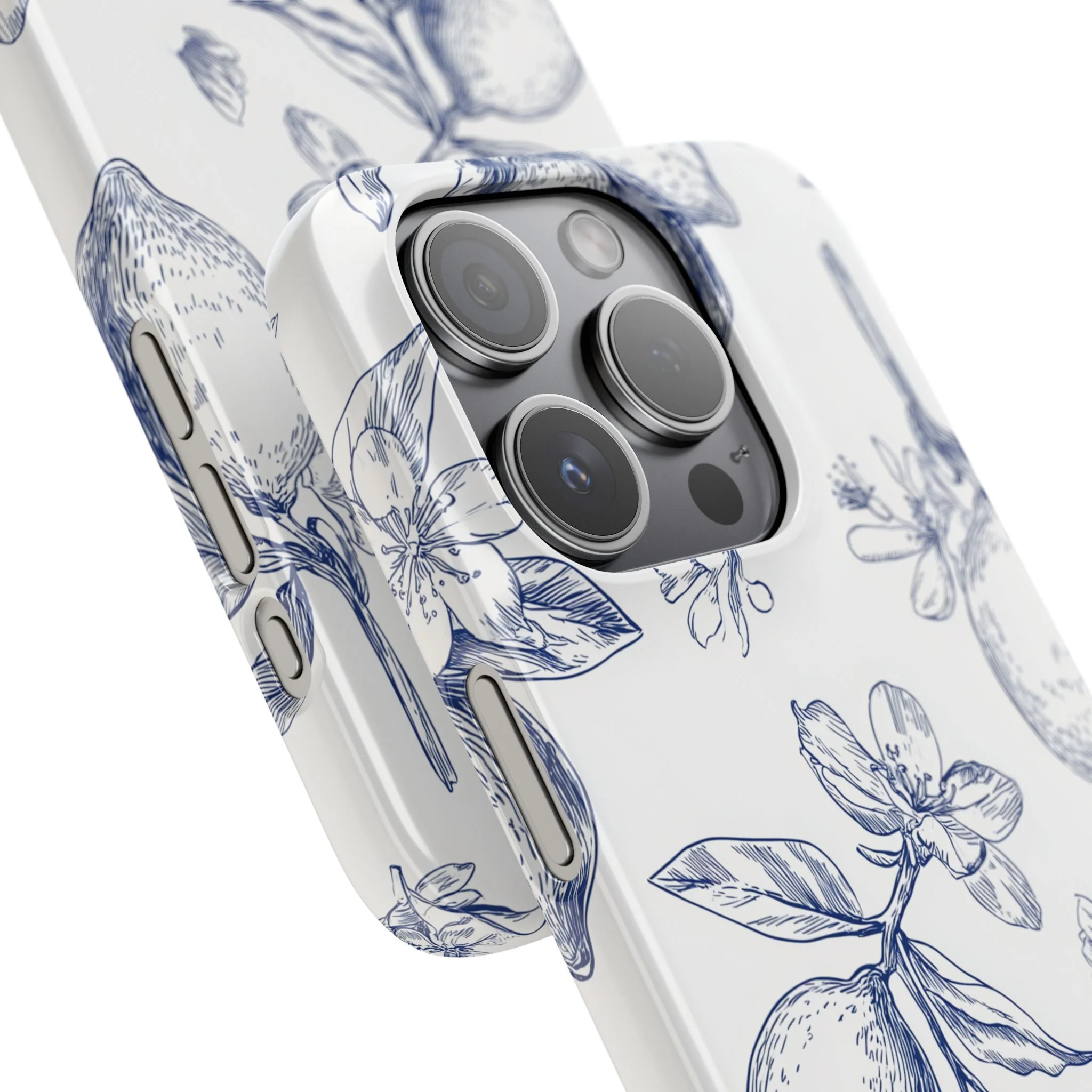 Indigo Sketch - Slim Phone Case - Image 101