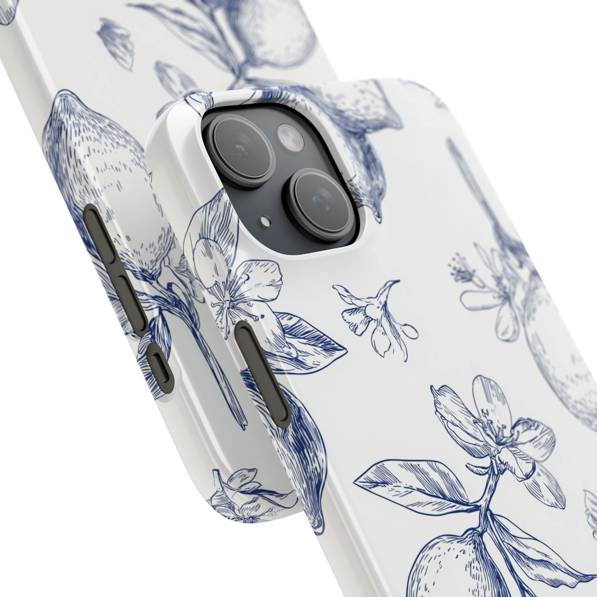 Indigo Sketch - Slim Phone Case - Image 103