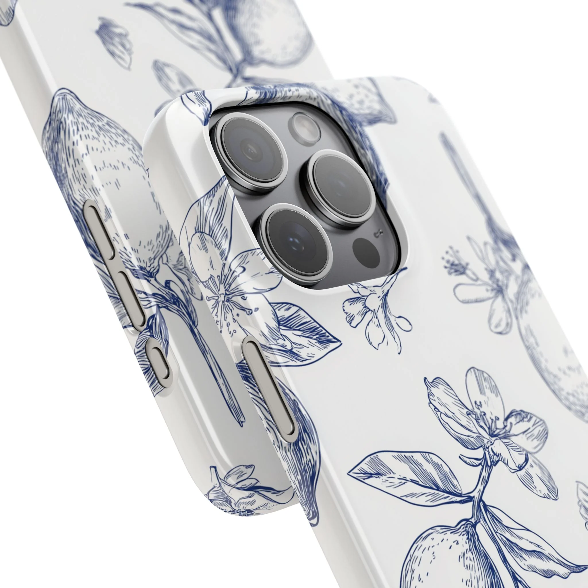Indigo Sketch - Slim Phone Case - Image 105