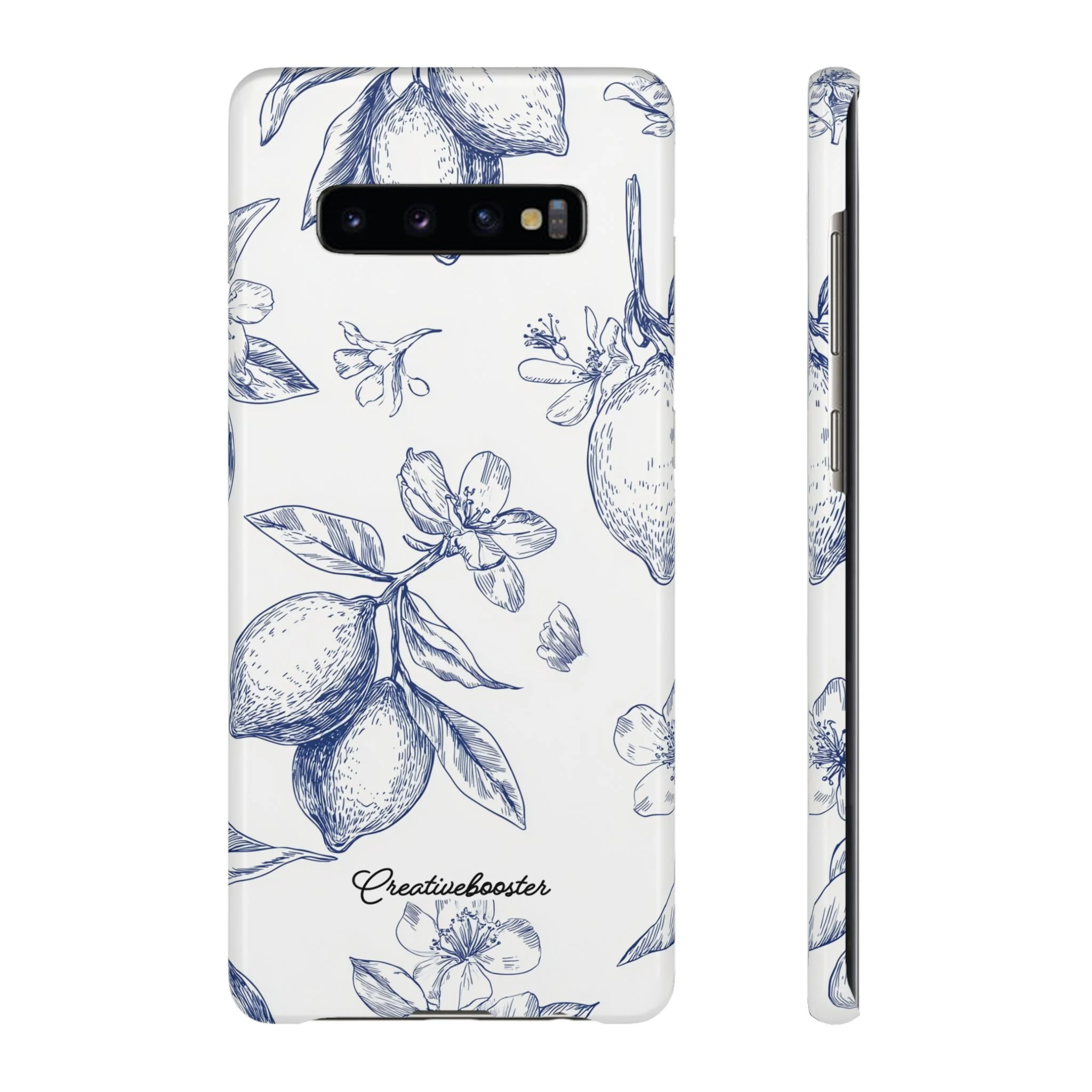 Indigo Sketch - Slim Phone Case - Image 11