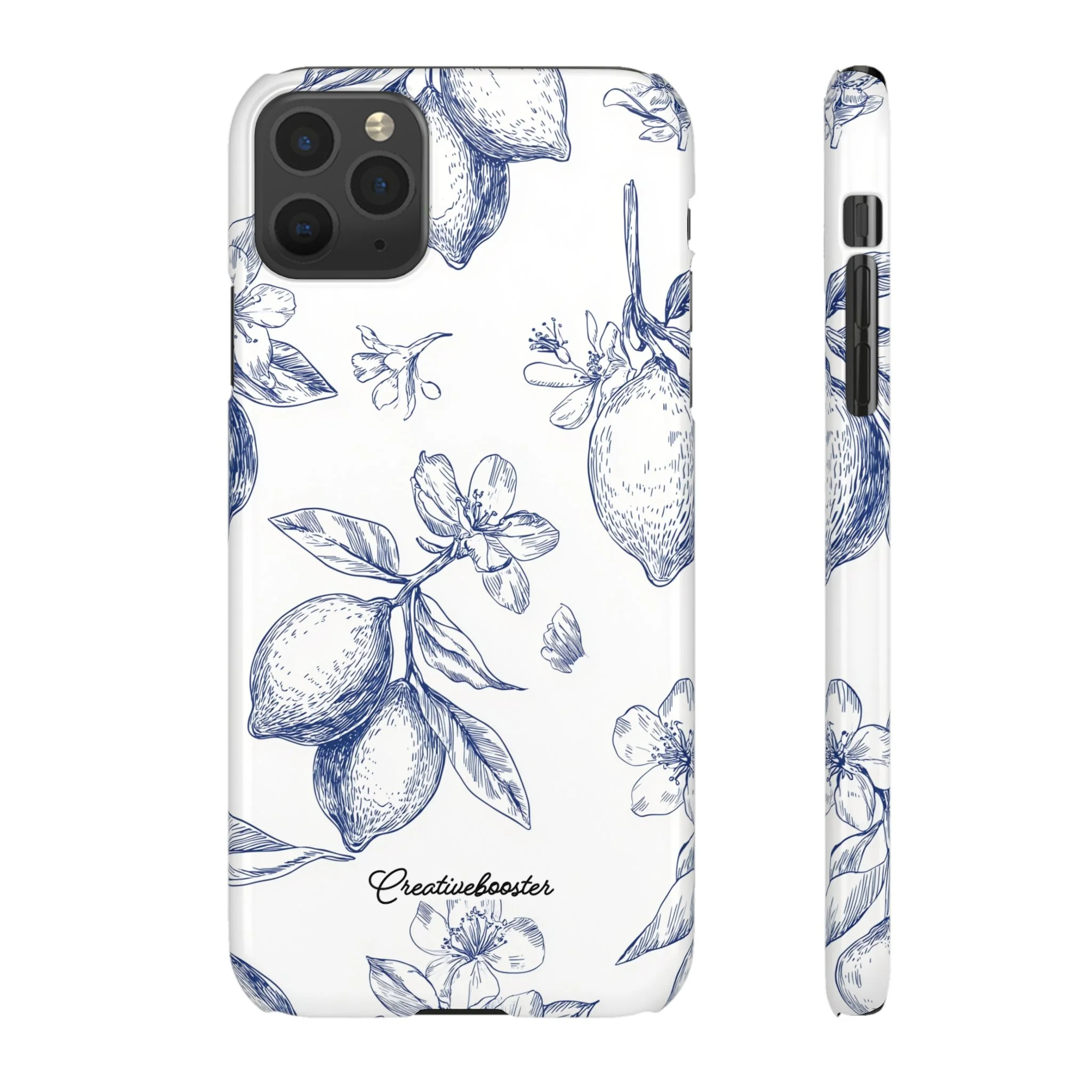 Indigo Sketch - Slim Phone Case - Image 15