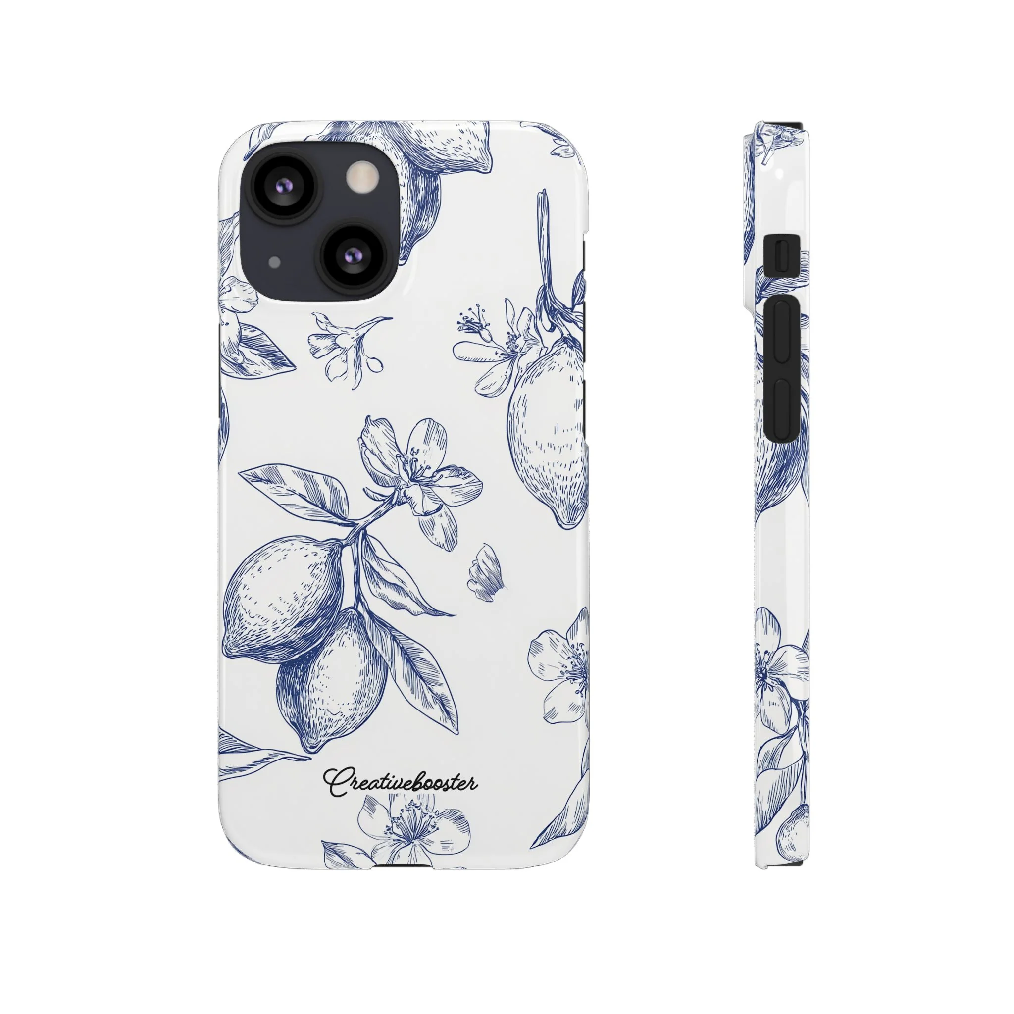 Indigo Sketch - Slim Phone Case - Image 24