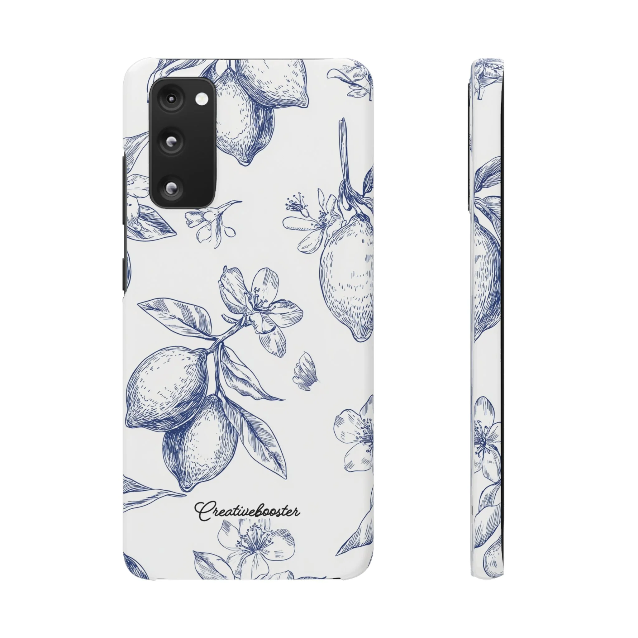 Indigo Sketch - Slim Phone Case - Image 28