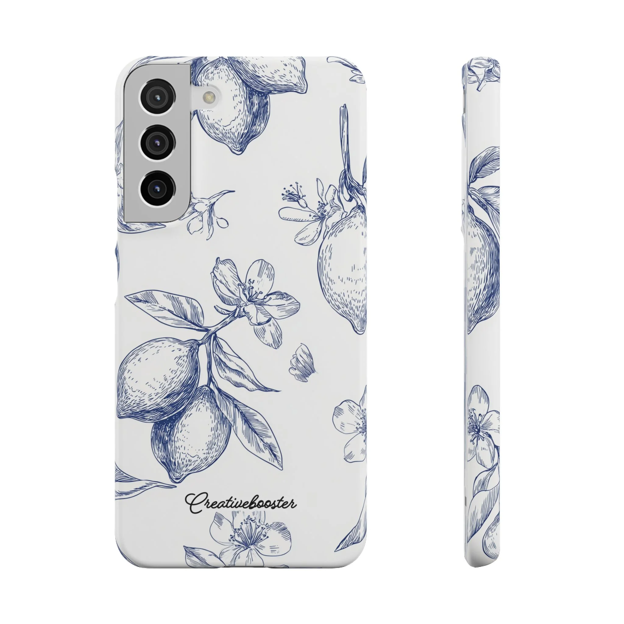 Indigo Sketch - Slim Phone Case - Image 34