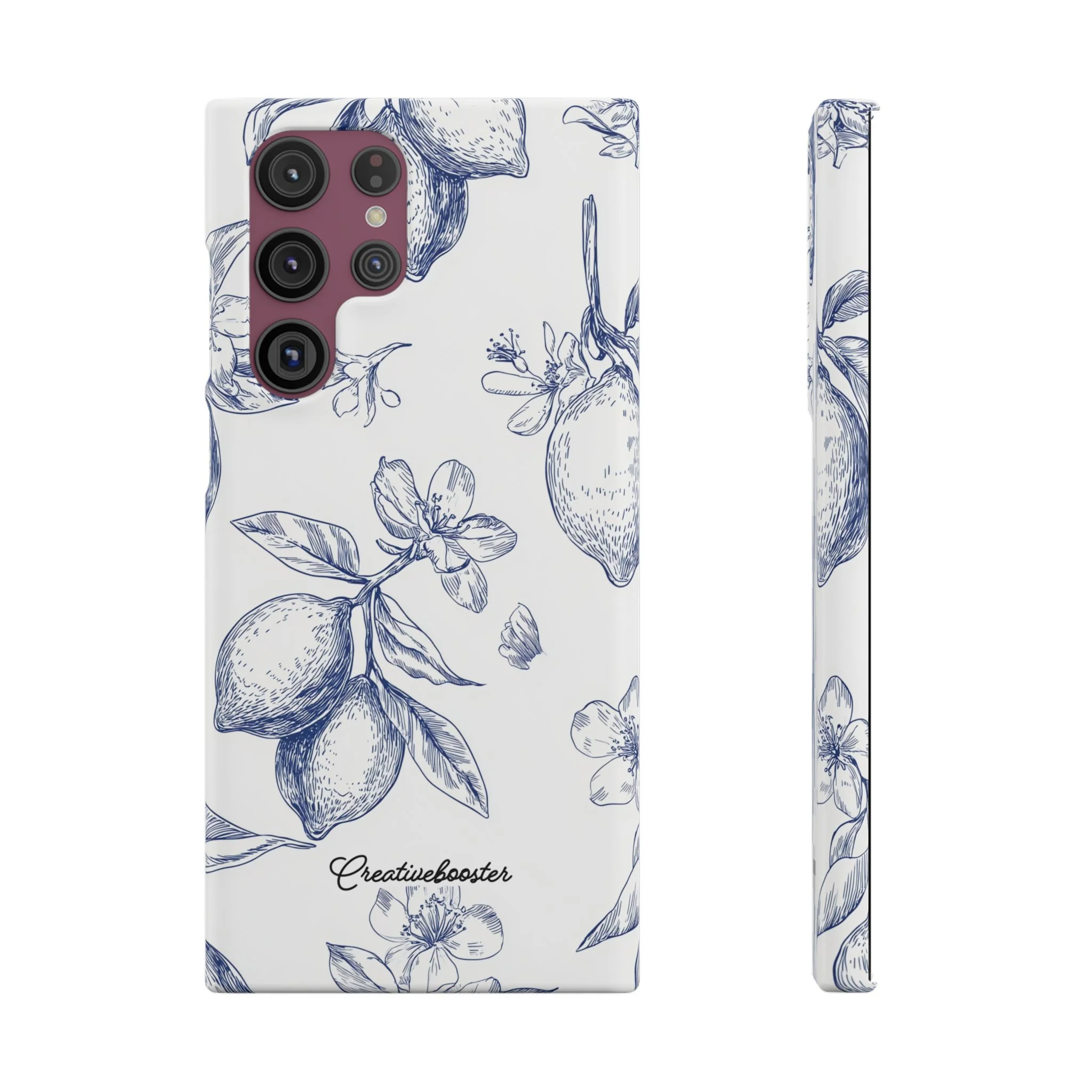 Indigo Sketch - Slim Phone Case - Image 35