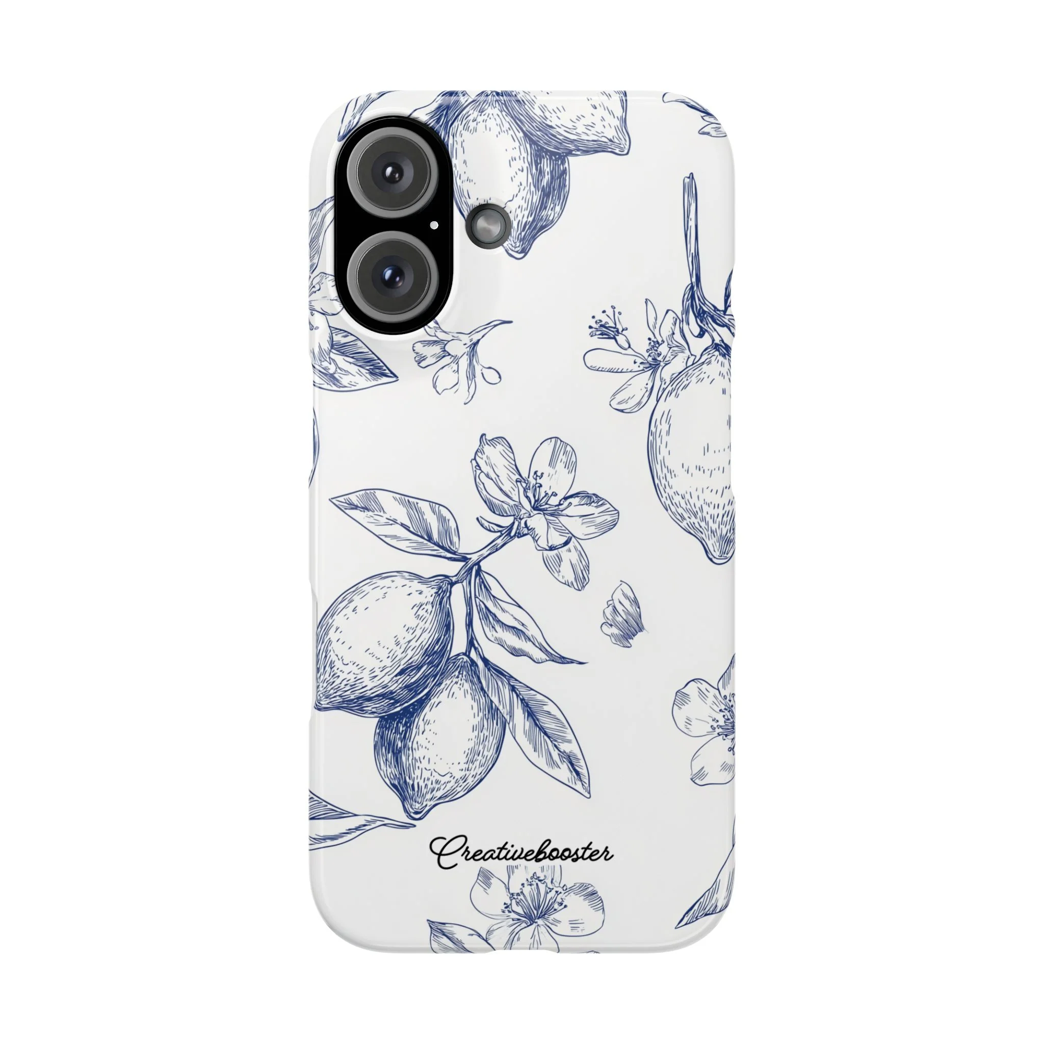 Indigo Sketch - Slim Phone Case - Image 40