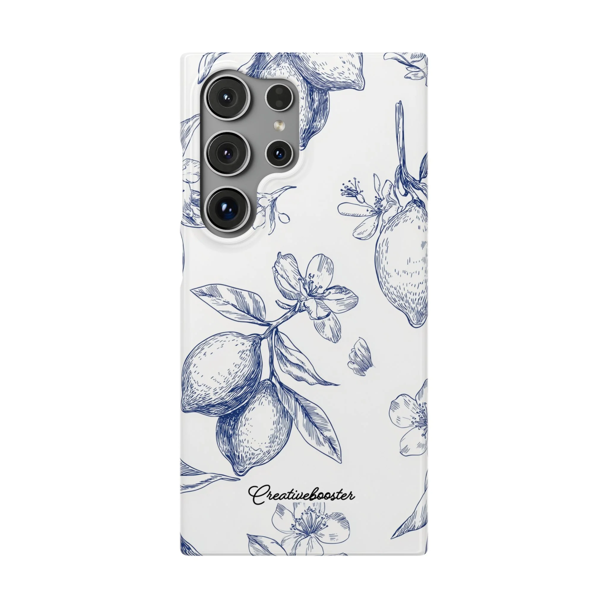 Indigo Sketch - Slim Phone Case - Image 49