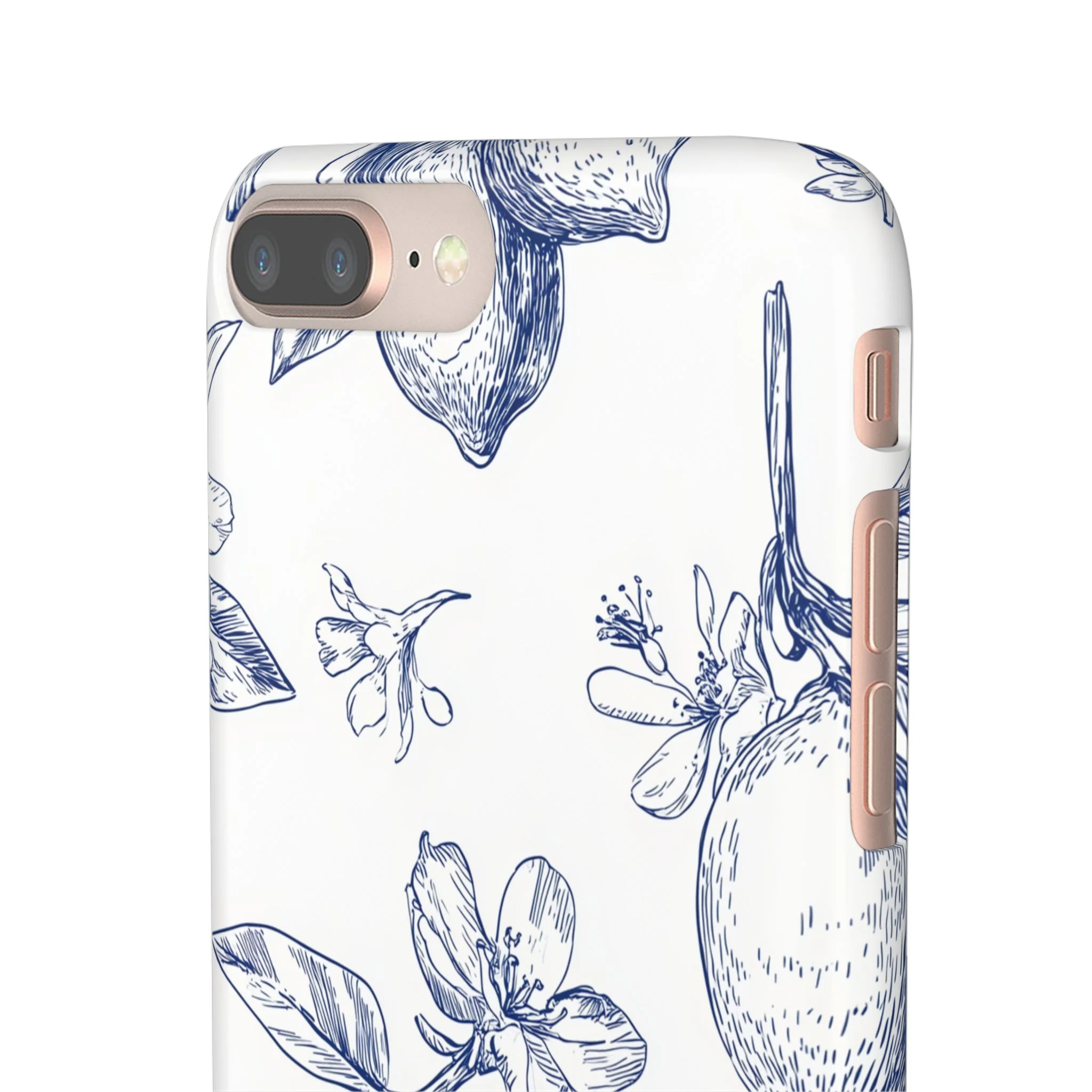 Indigo Sketch - Slim Phone Case - Image 56