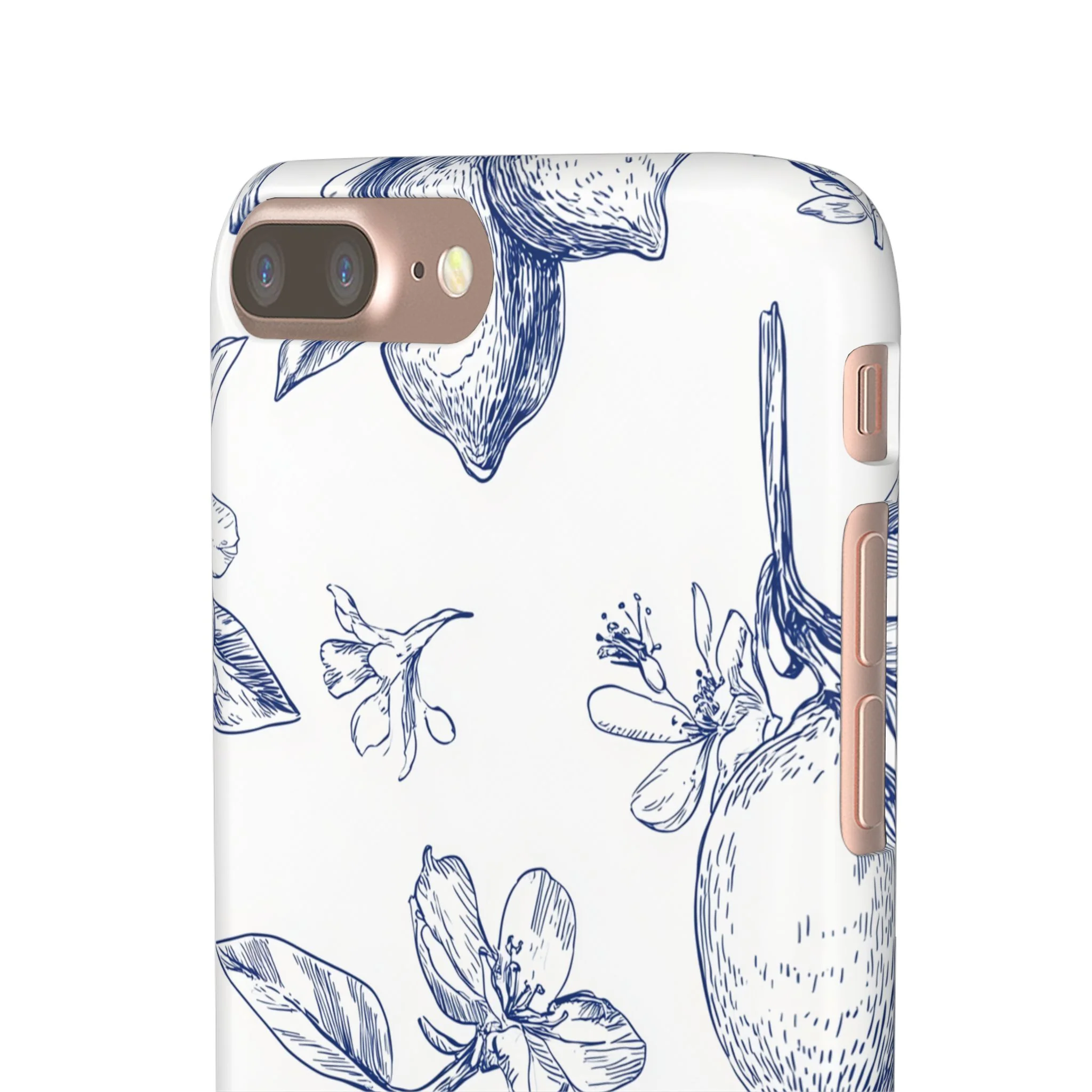 Indigo Sketch - Slim Phone Case - Image 59