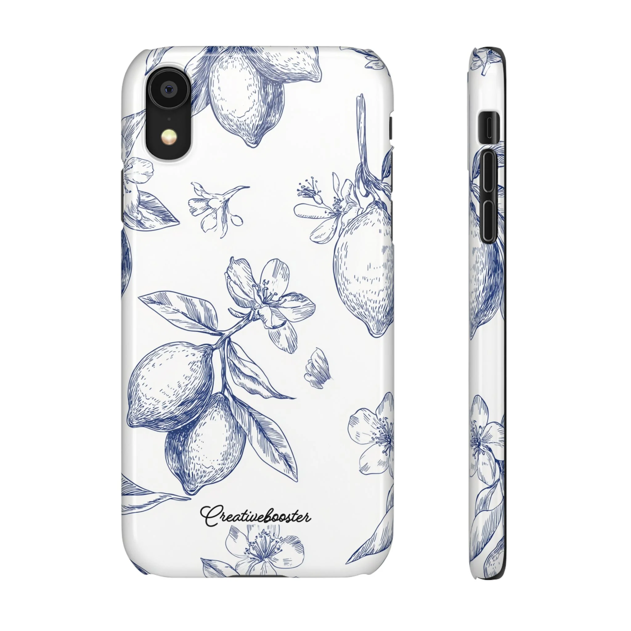 Indigo Sketch - Slim Phone Case - Image 7