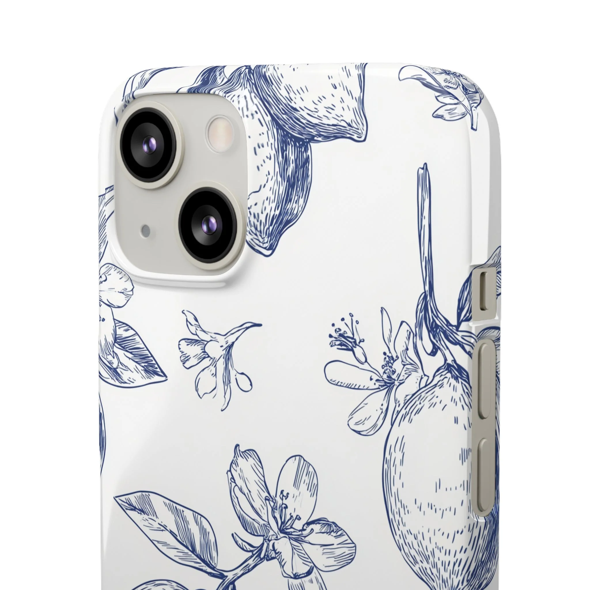 Indigo Sketch - Slim Phone Case - Image 76