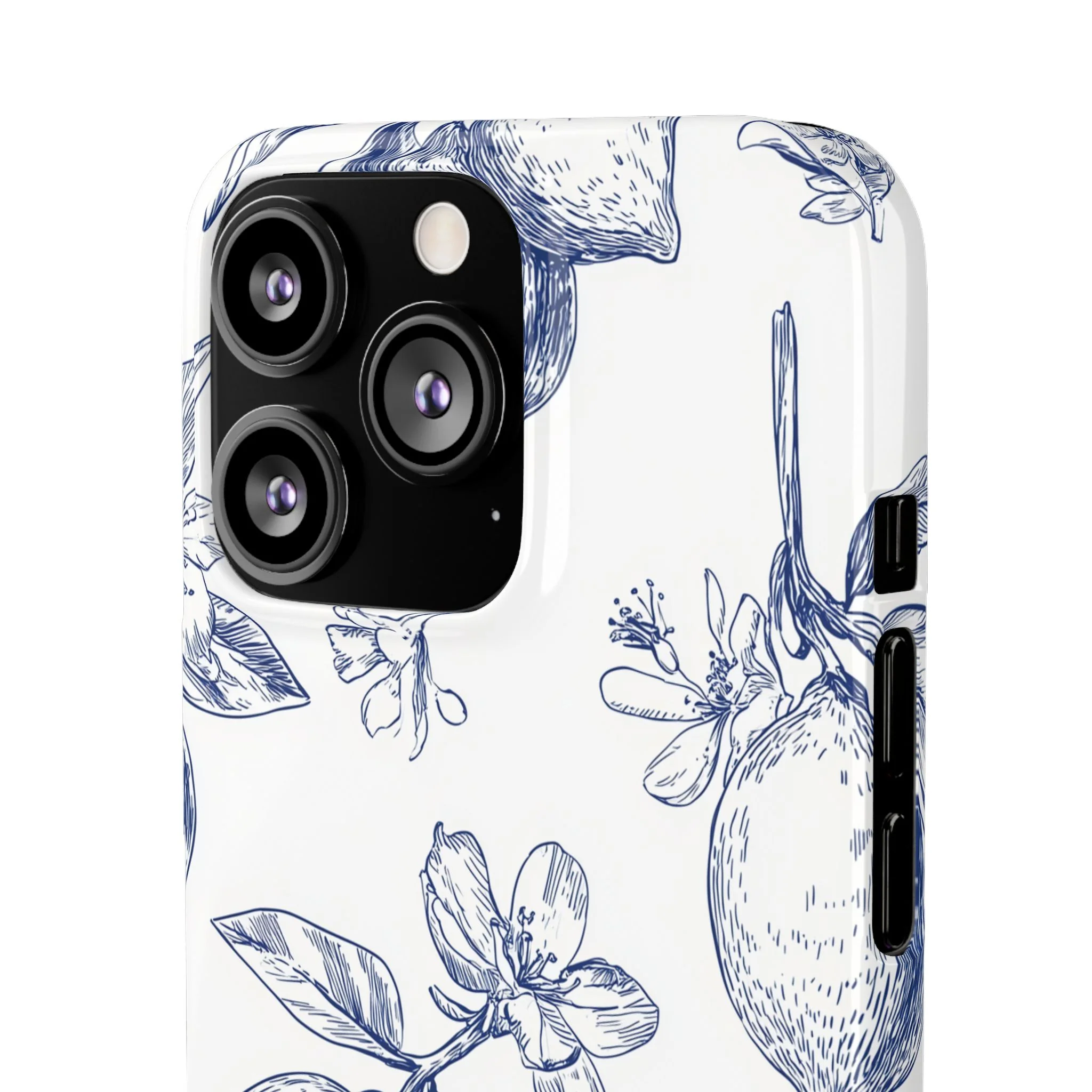 Indigo Sketch - Slim Phone Case - Image 78