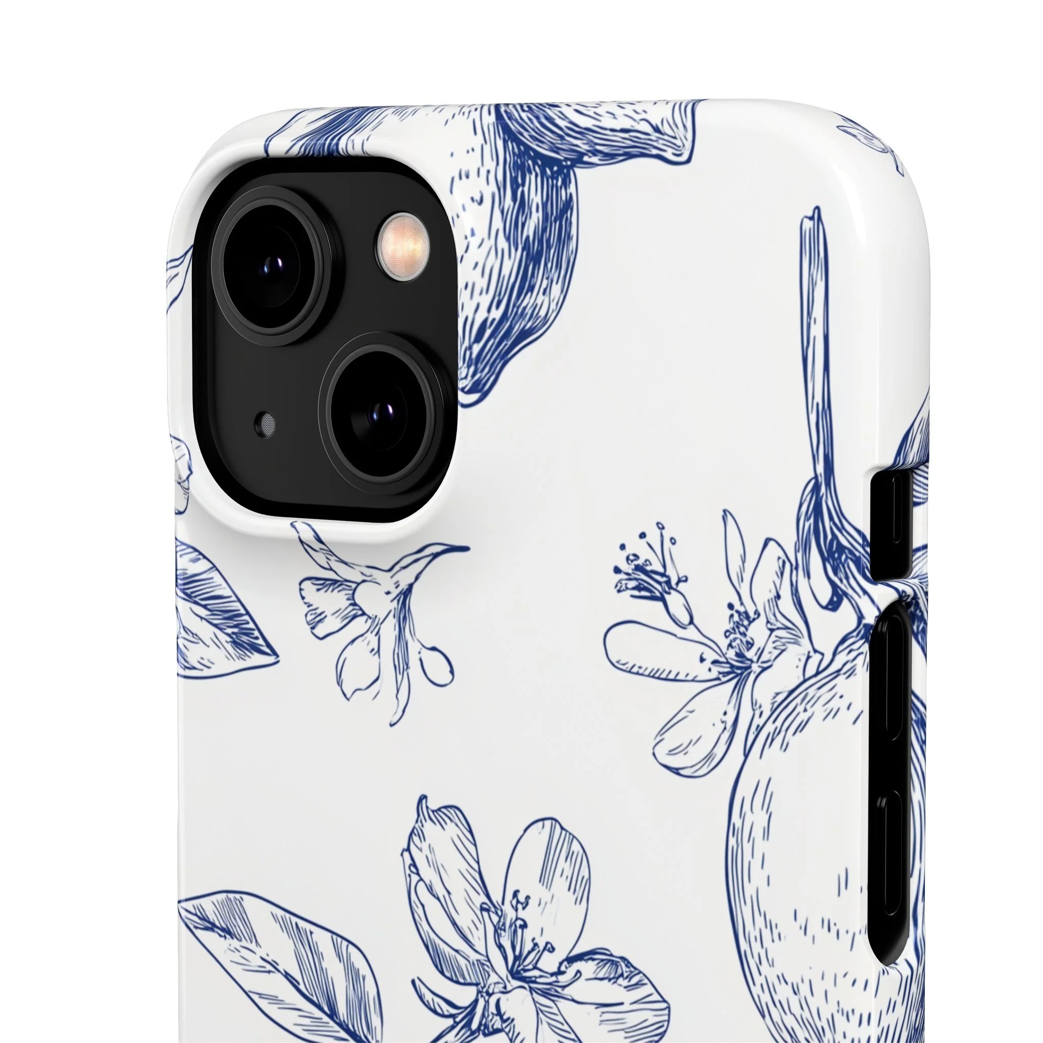 Indigo Sketch - Slim Phone Case - Image 89