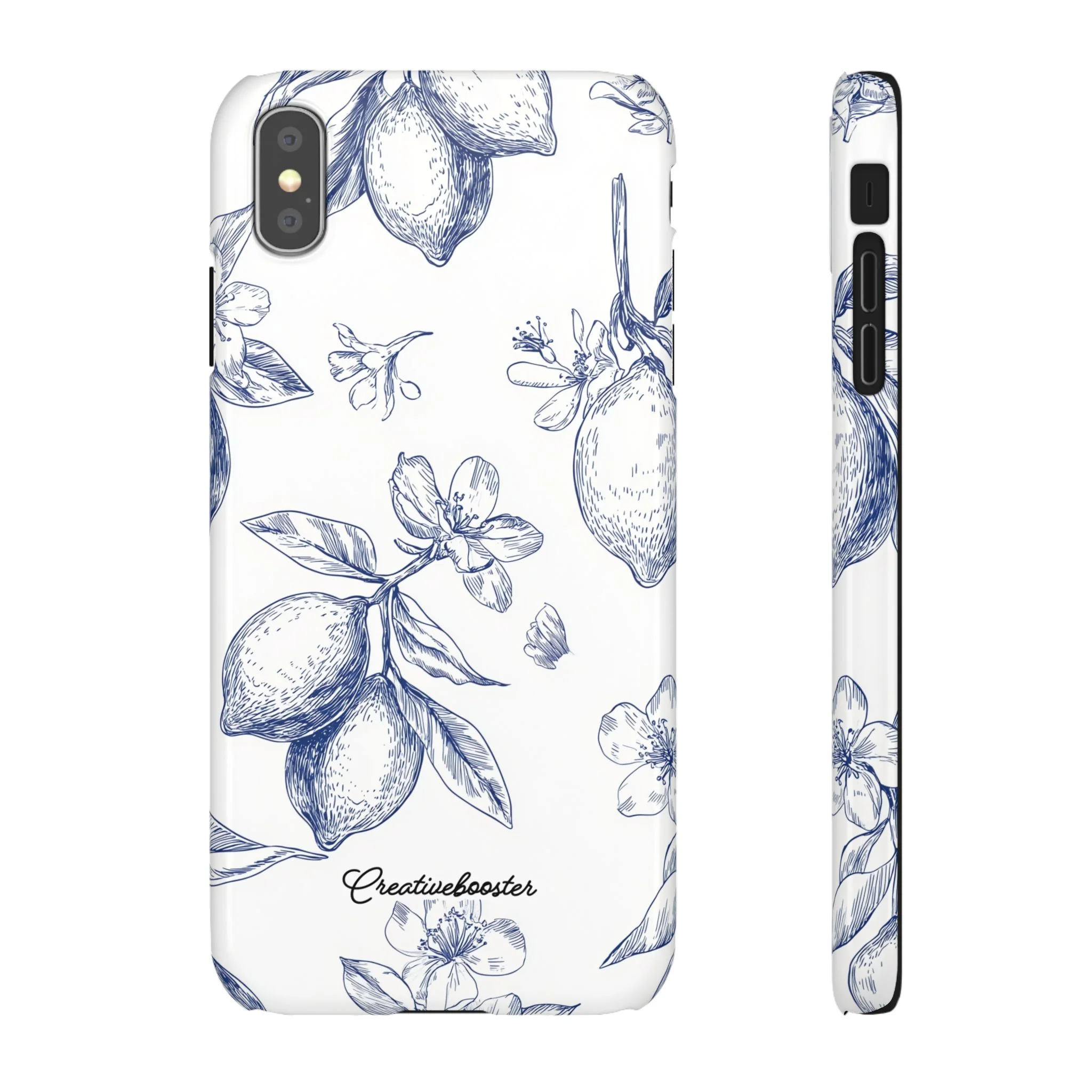 Indigo Sketch - Slim Phone Case - Image 9