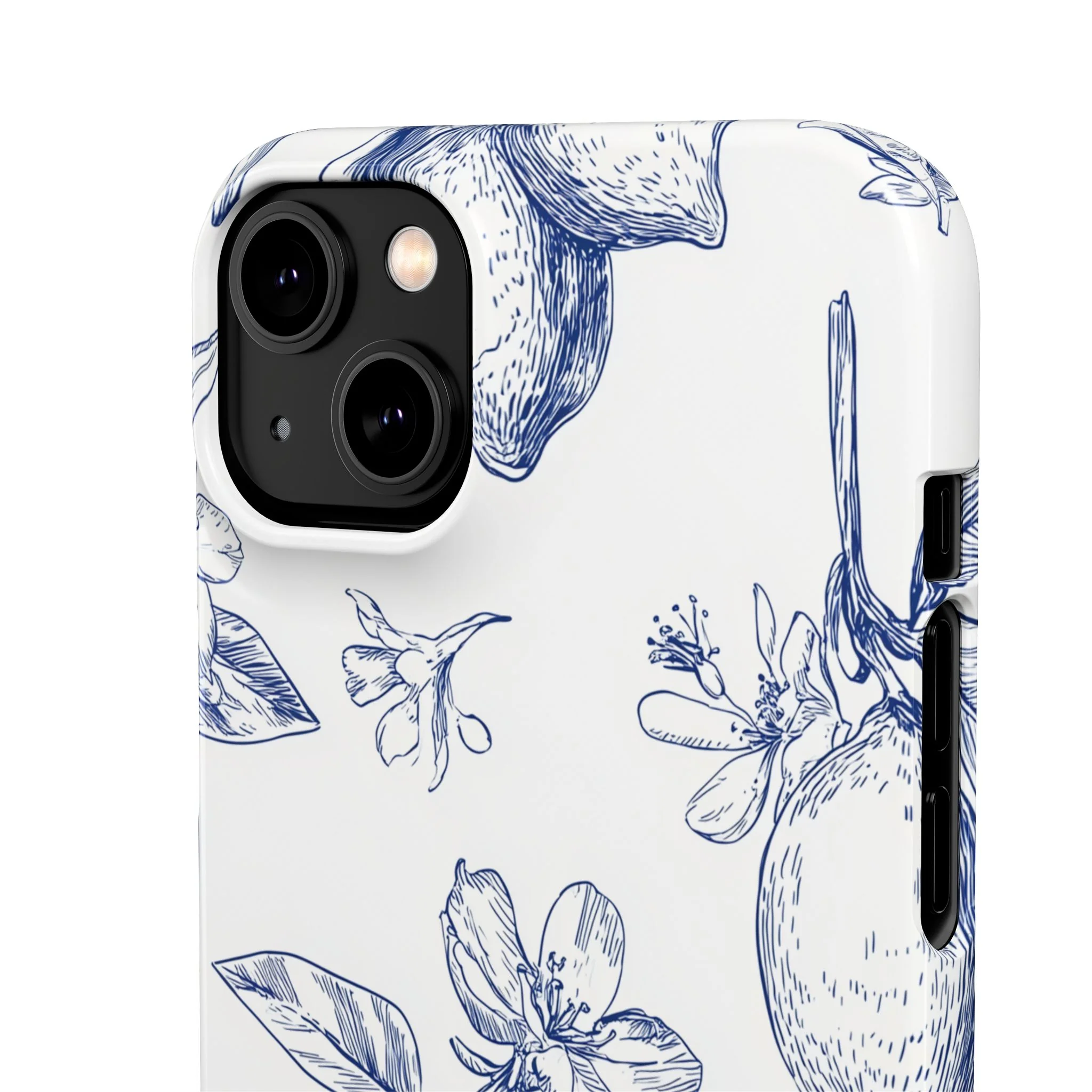 Indigo Sketch - Slim Phone Case - Image 91