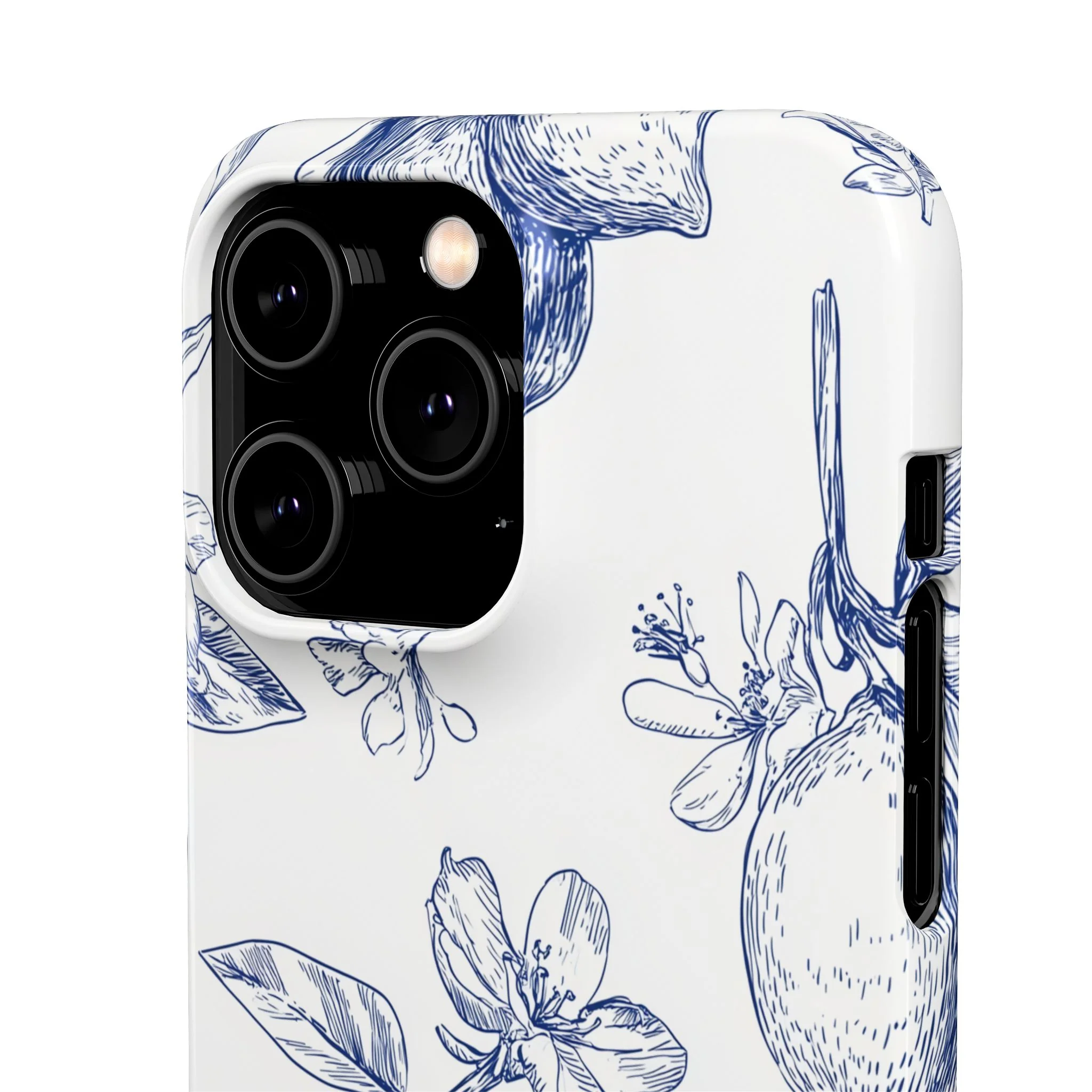 Indigo Sketch - Slim Phone Case - Image 92
