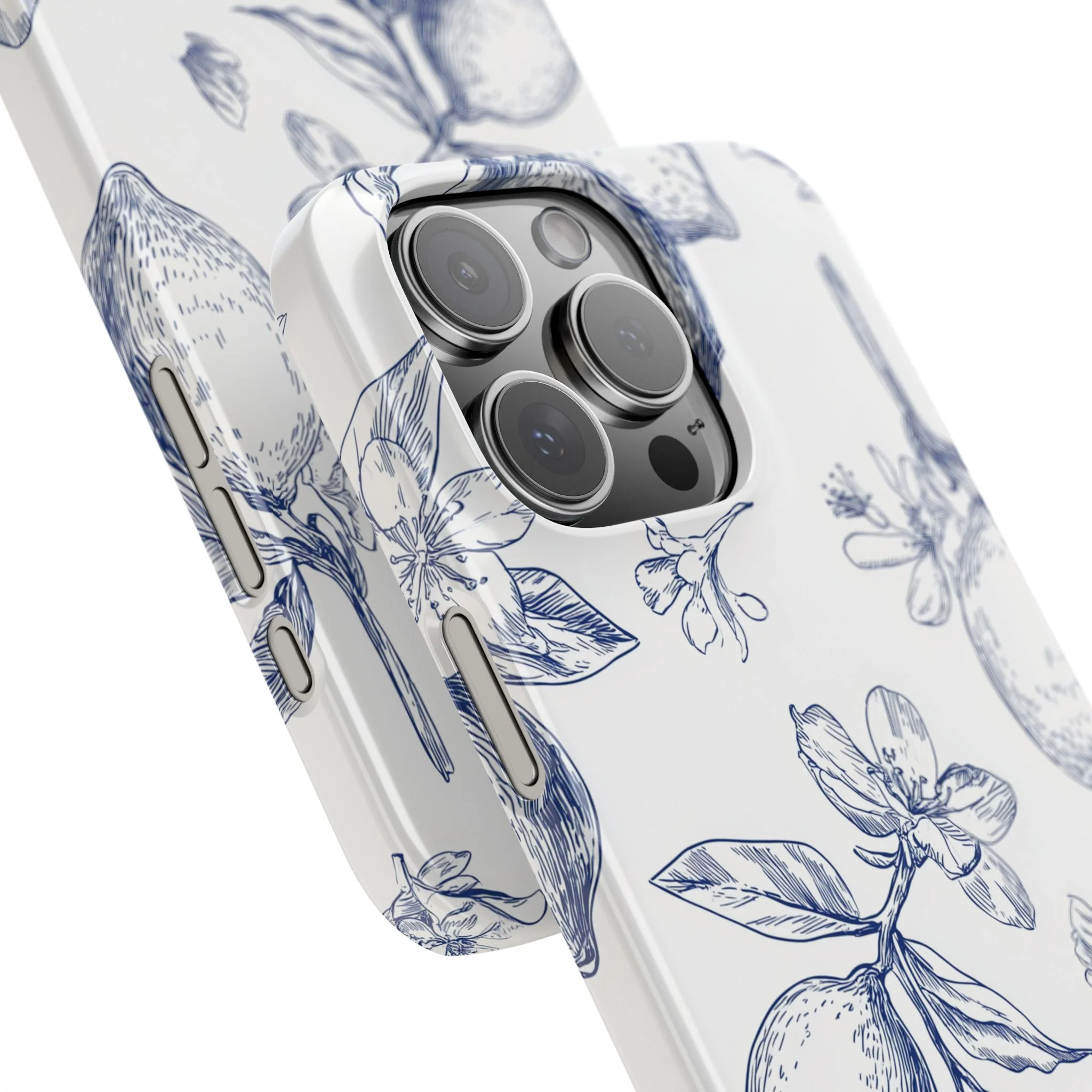 Indigo Sketch - Slim Phone Case - Image 97