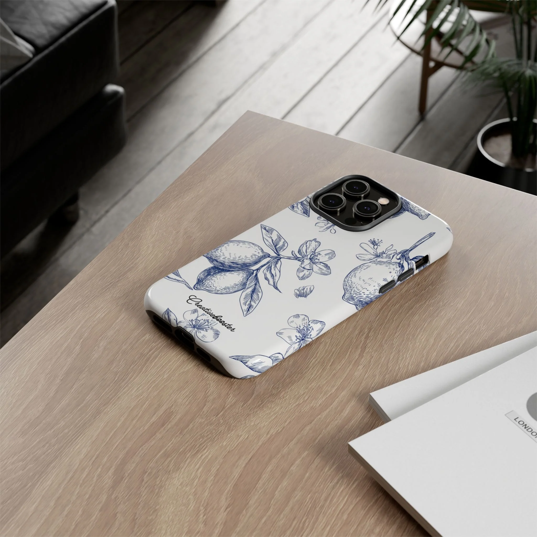 Indigo Sketch - Tough Phone Case - Image 102