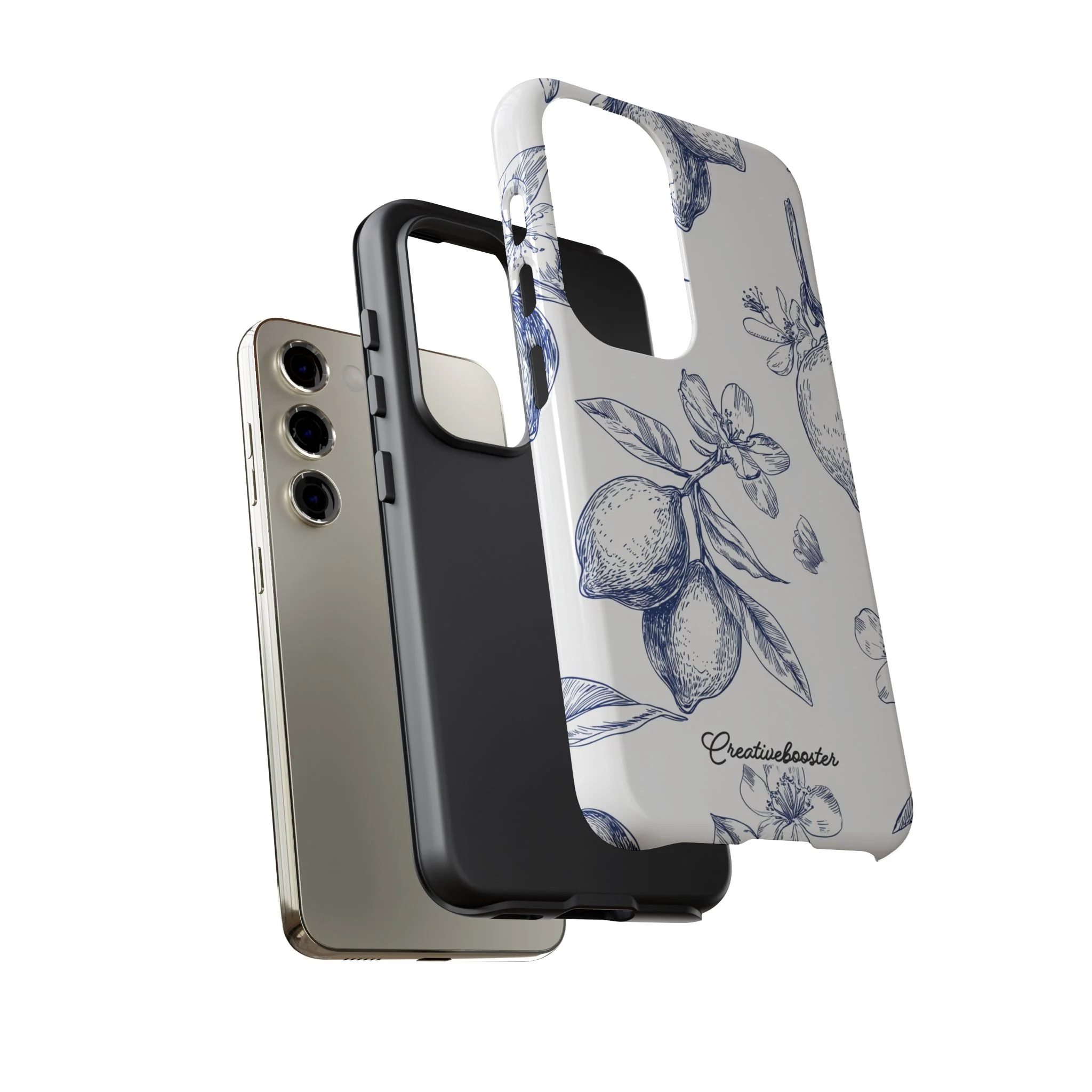 Indigo Sketch - Tough Phone Case - Image 104