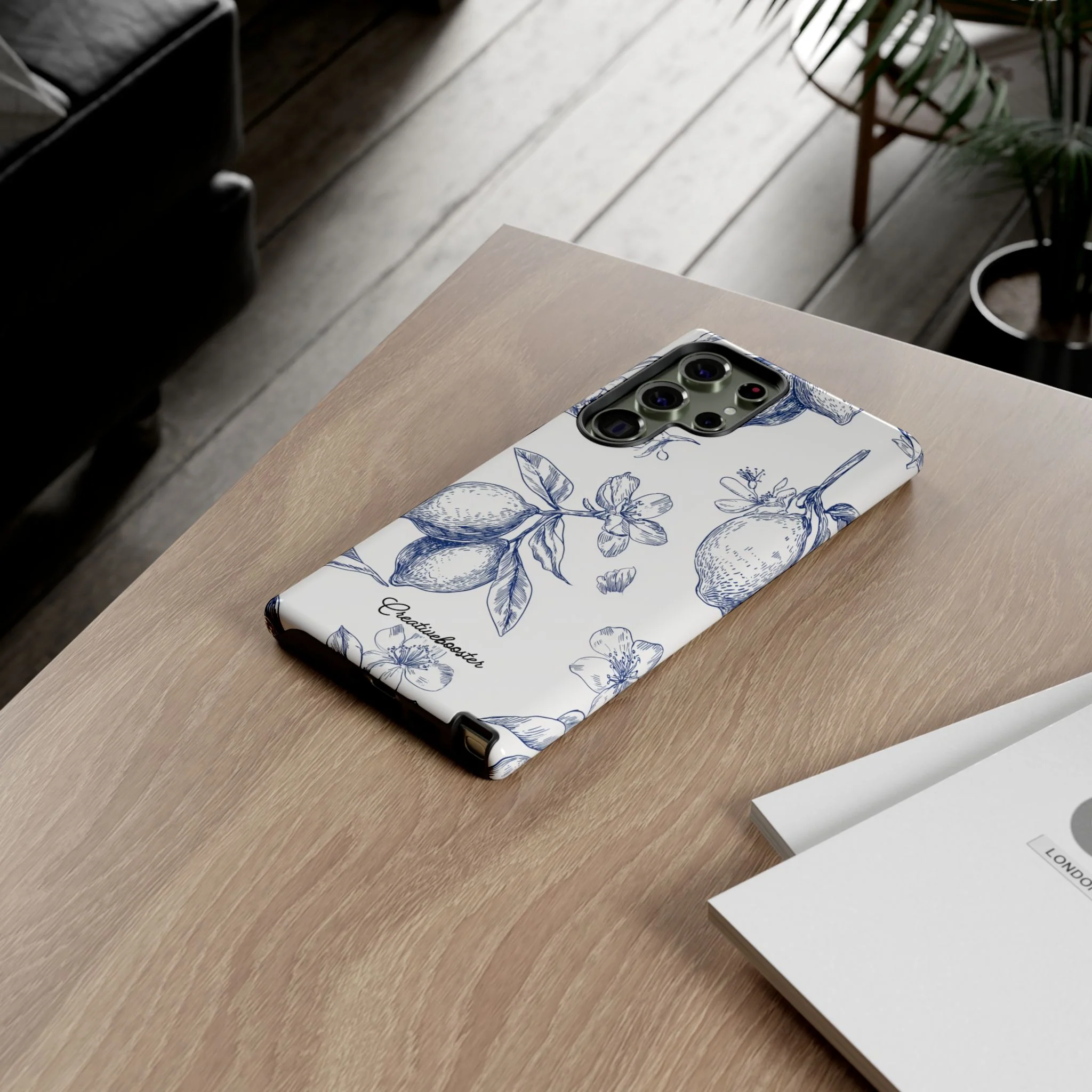Indigo Sketch - Tough Phone Case - Image 111