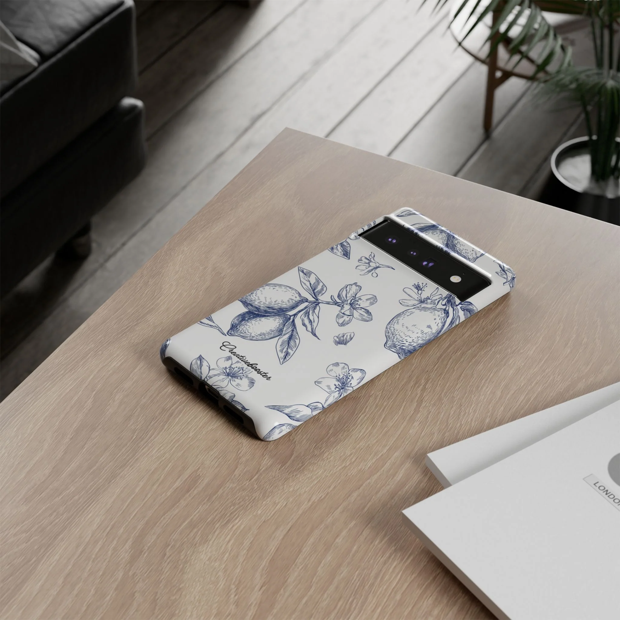 Indigo Sketch - Tough Phone Case - Image 117