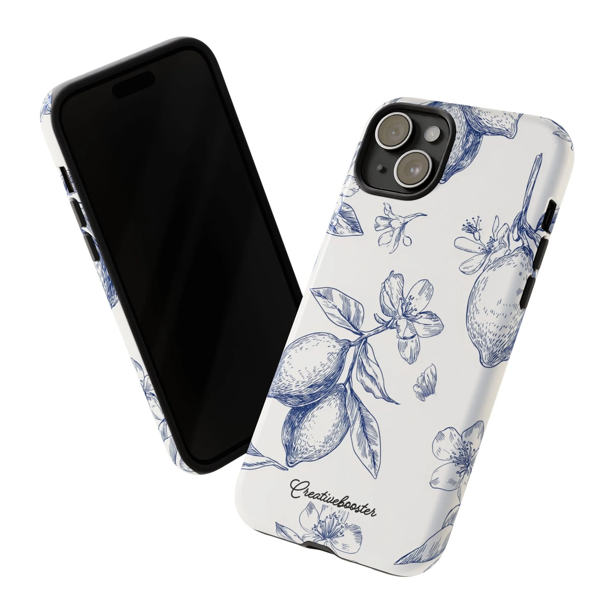 Indigo Sketch - Tough Phone Case - Image 120
