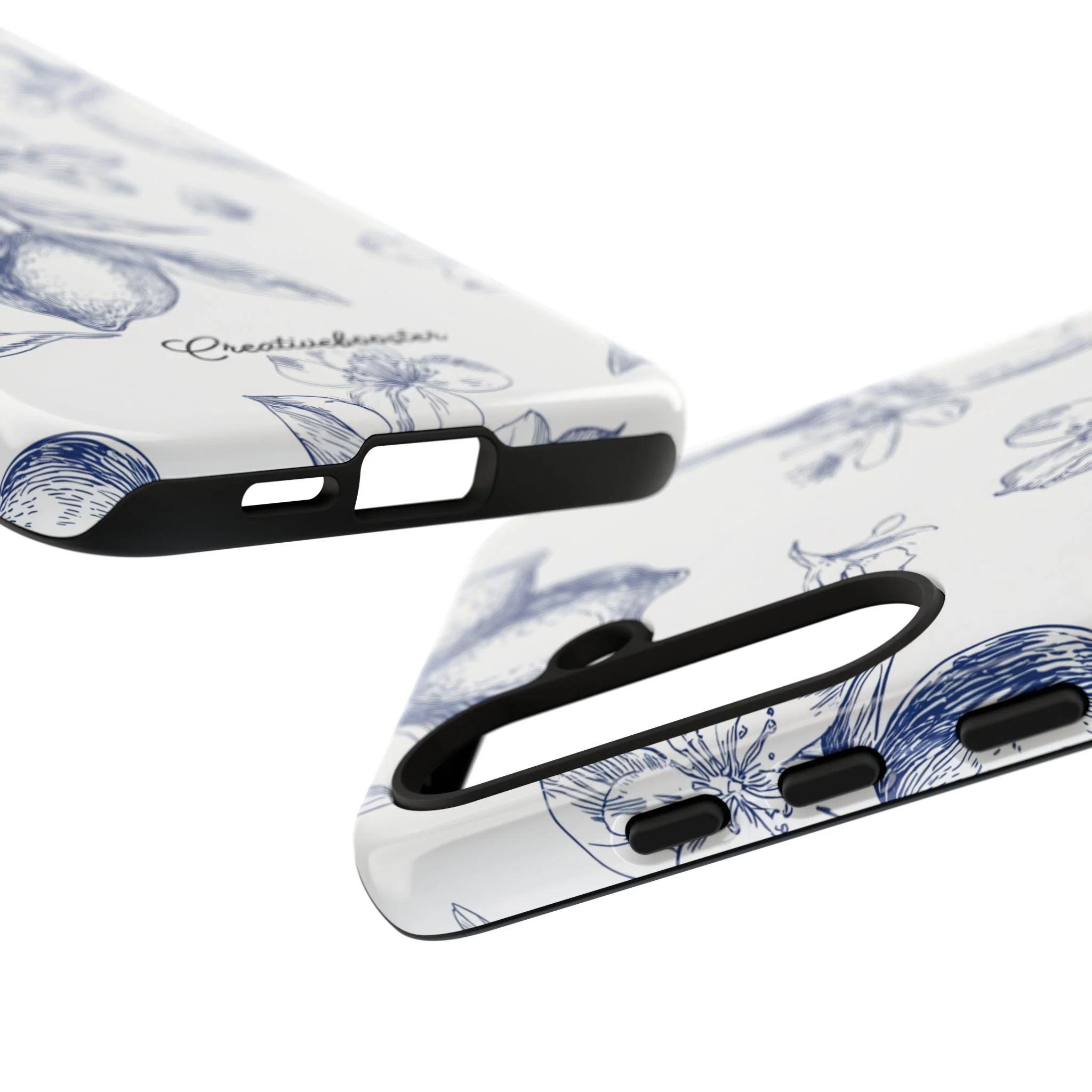 Indigo Sketch - Tough Phone Case - Image 130