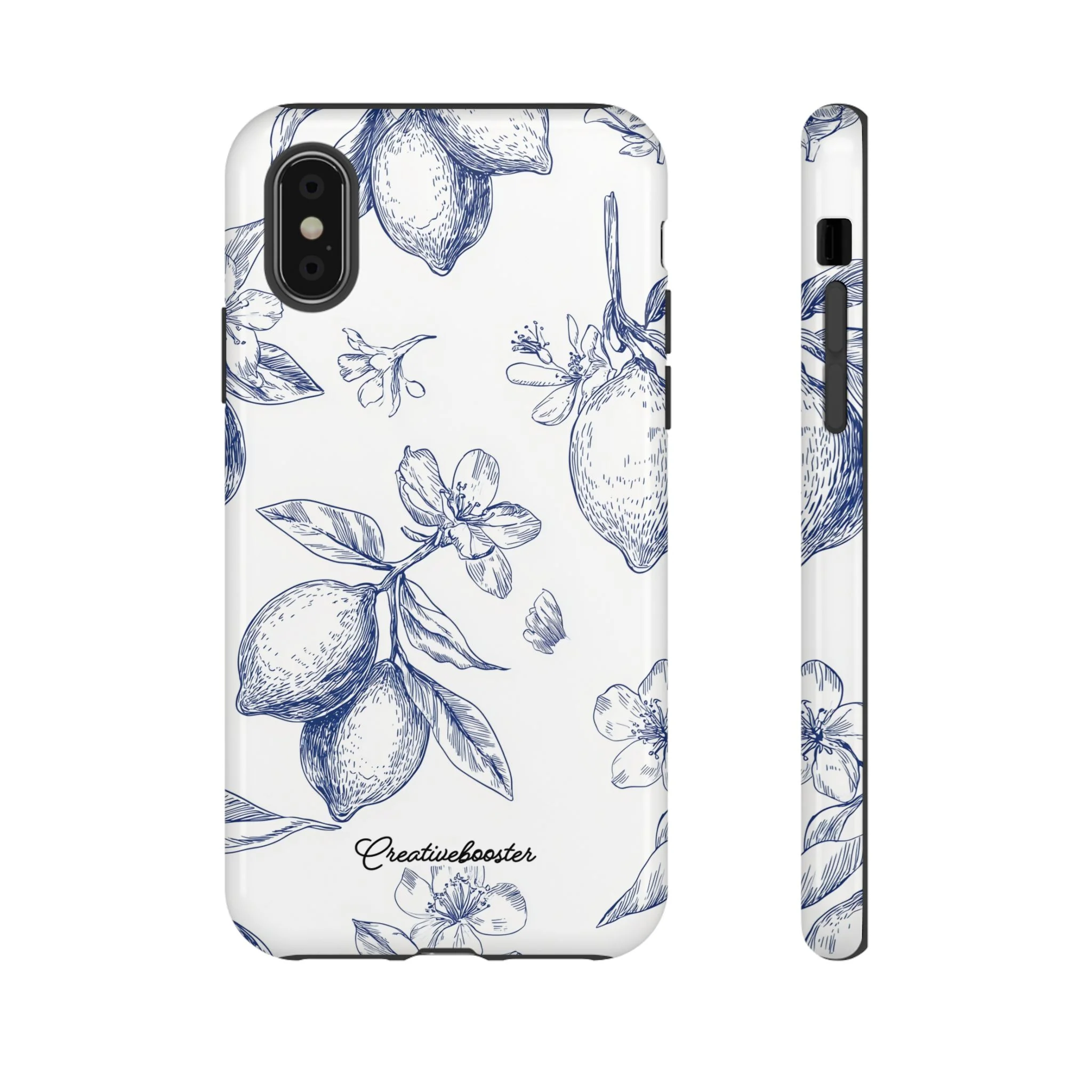 Indigo Sketch - Tough Phone Case - Image 6