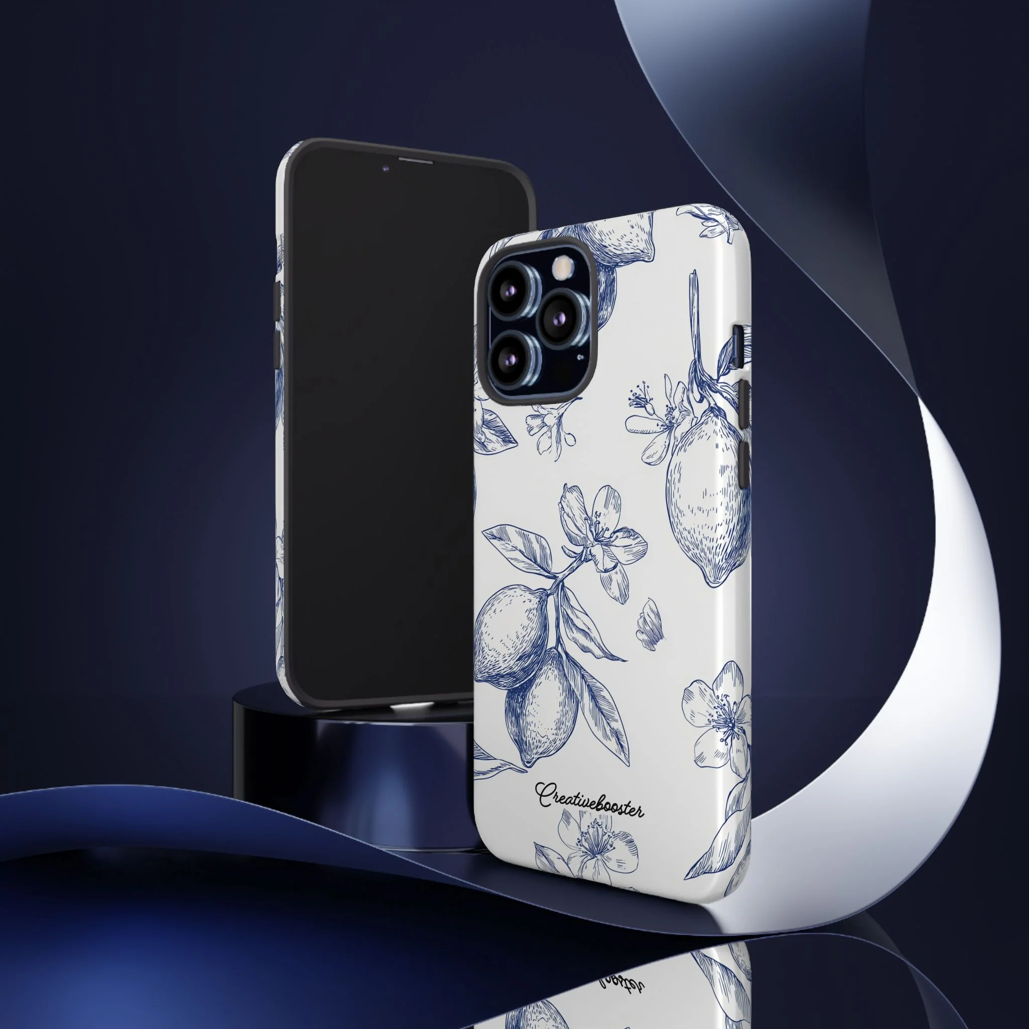 Indigo Sketch - Tough Phone Case - Image 80