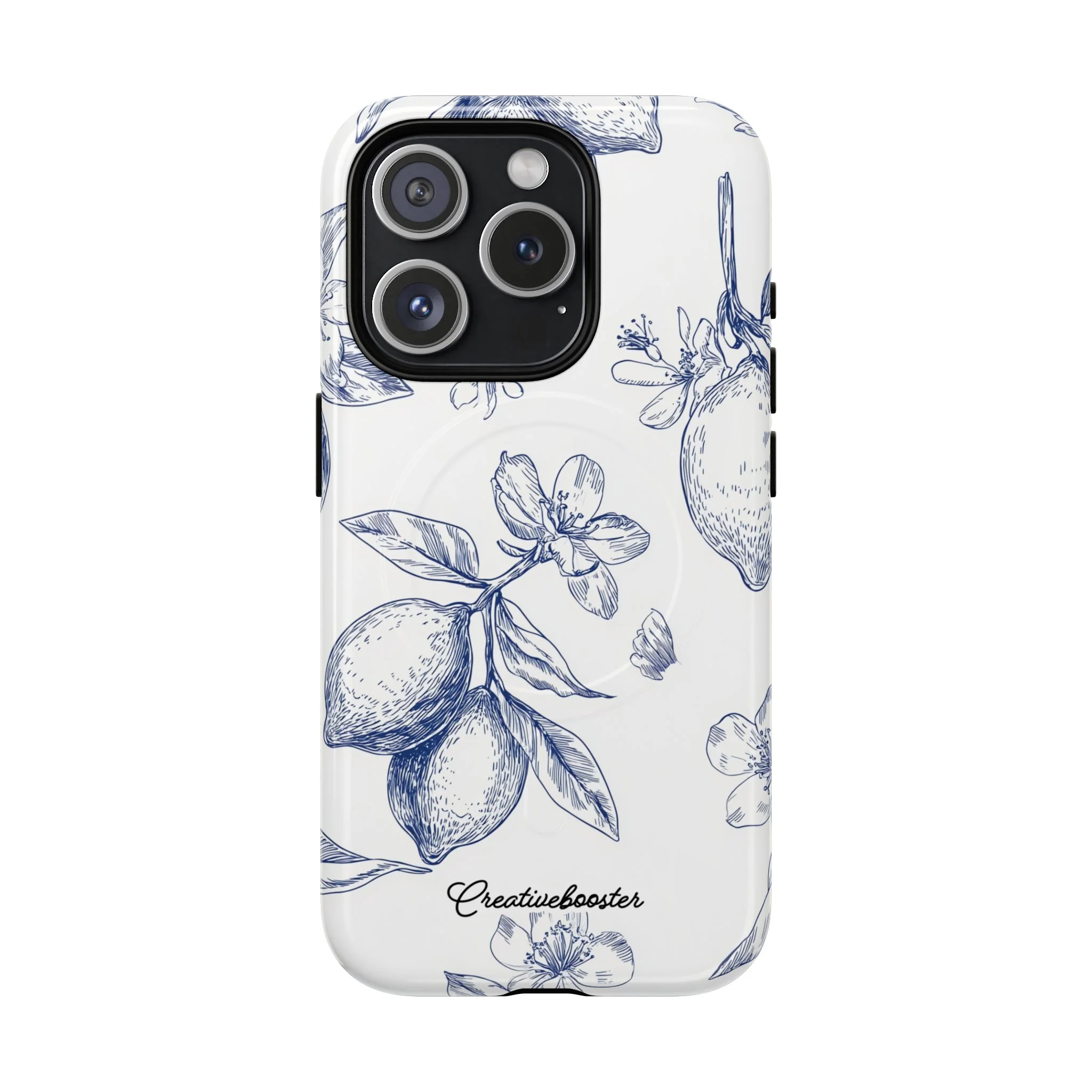 Indigo Sketch - Tough Phone Case (MagSafe) - Image 3