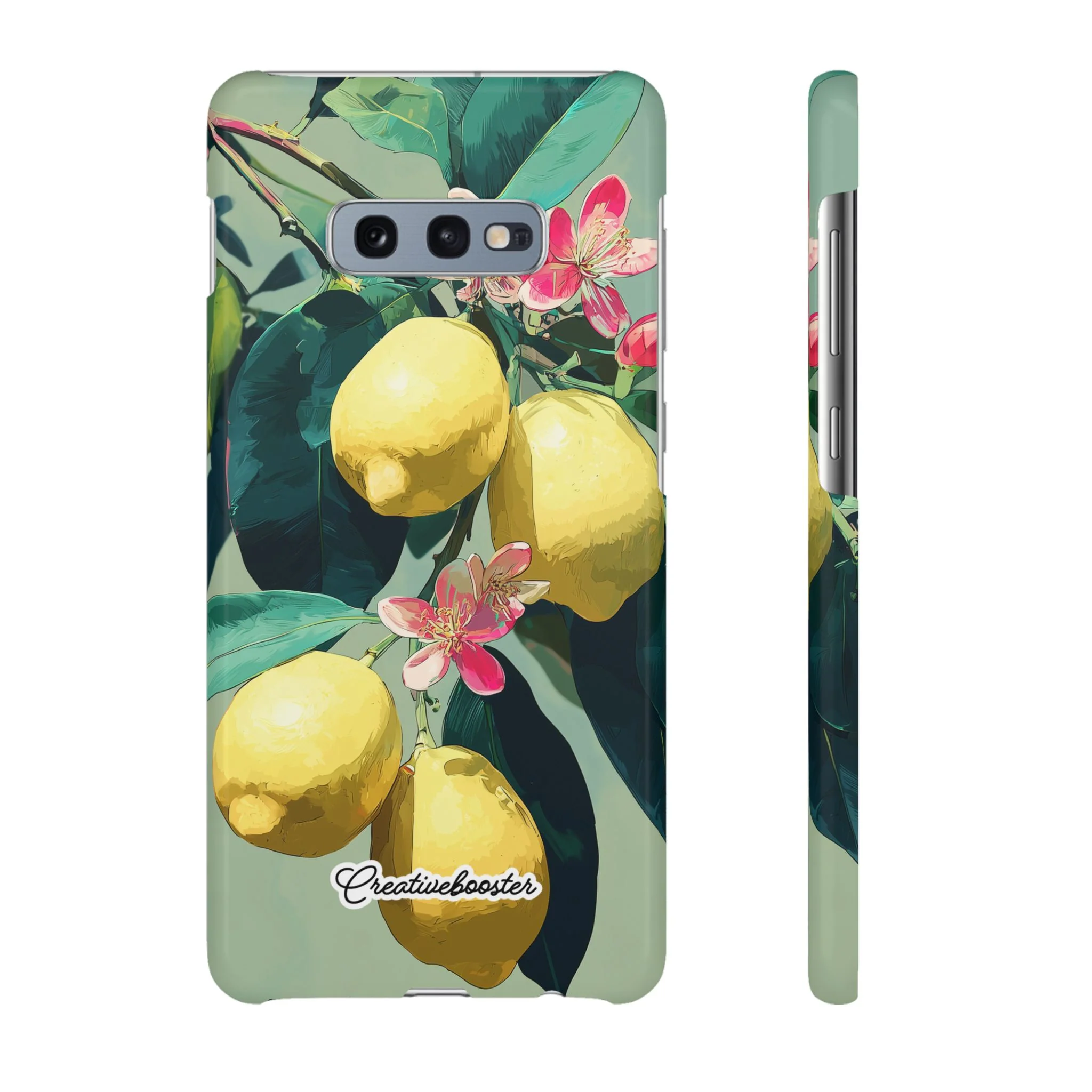 Lemon Bloom - Slim Phone Case - Image 10