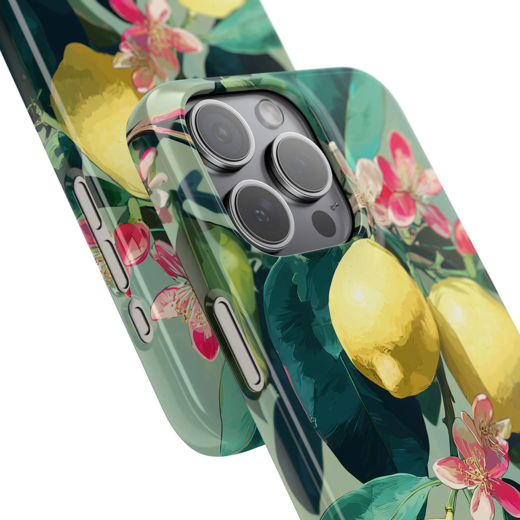 Lemon Bloom - Slim Phone Case - Image 105