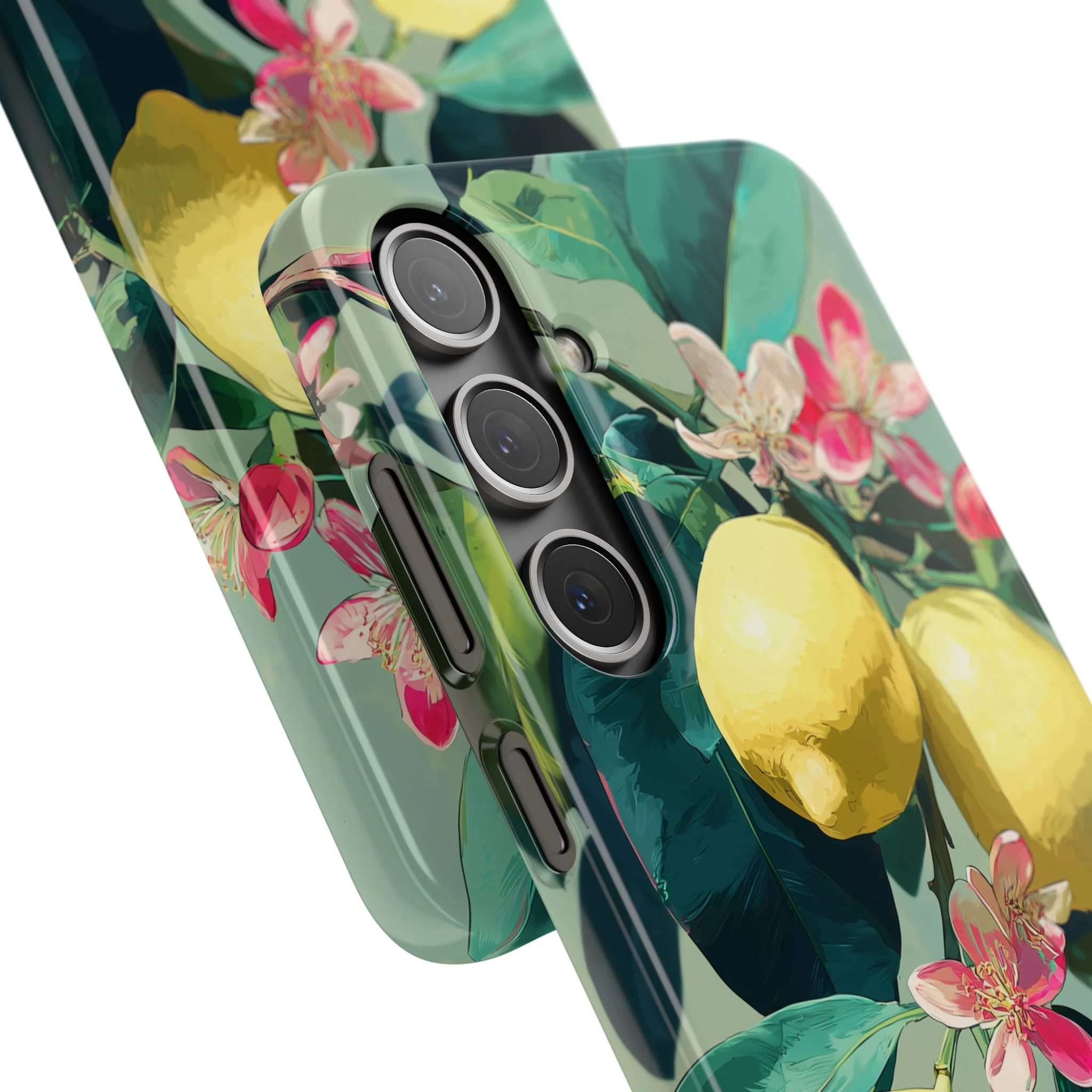 Lemon Bloom - Slim Phone Case - Image 109