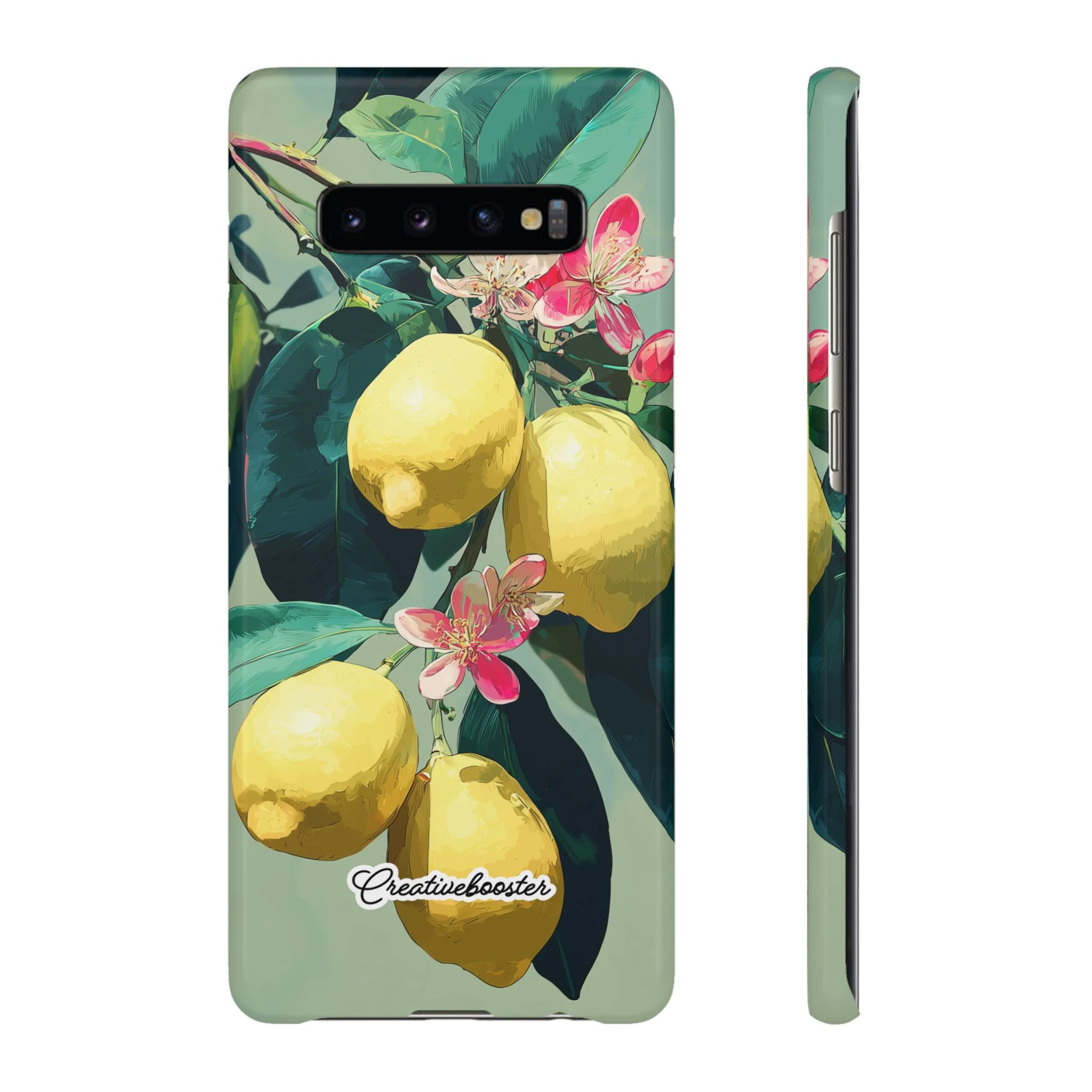 Lemon Bloom - Slim Phone Case - Image 11