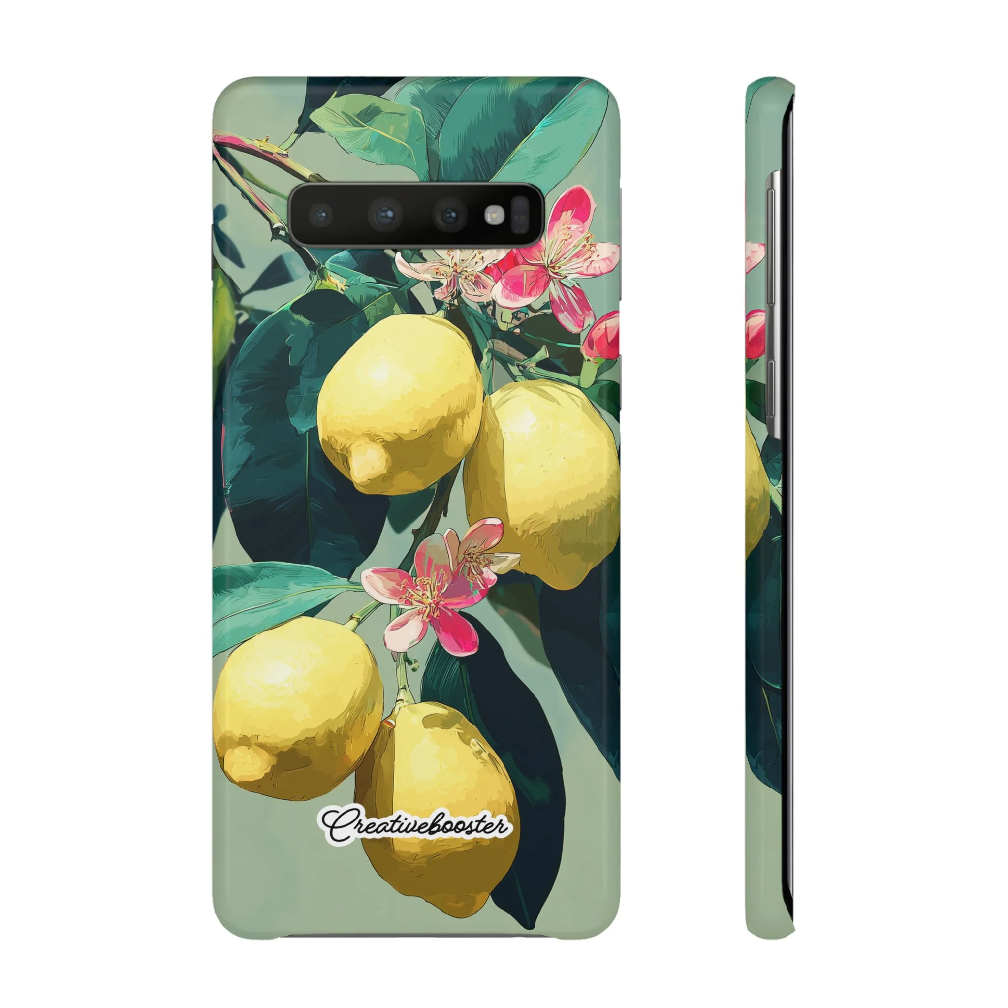 Lemon Bloom - Slim Phone Case - Image 12