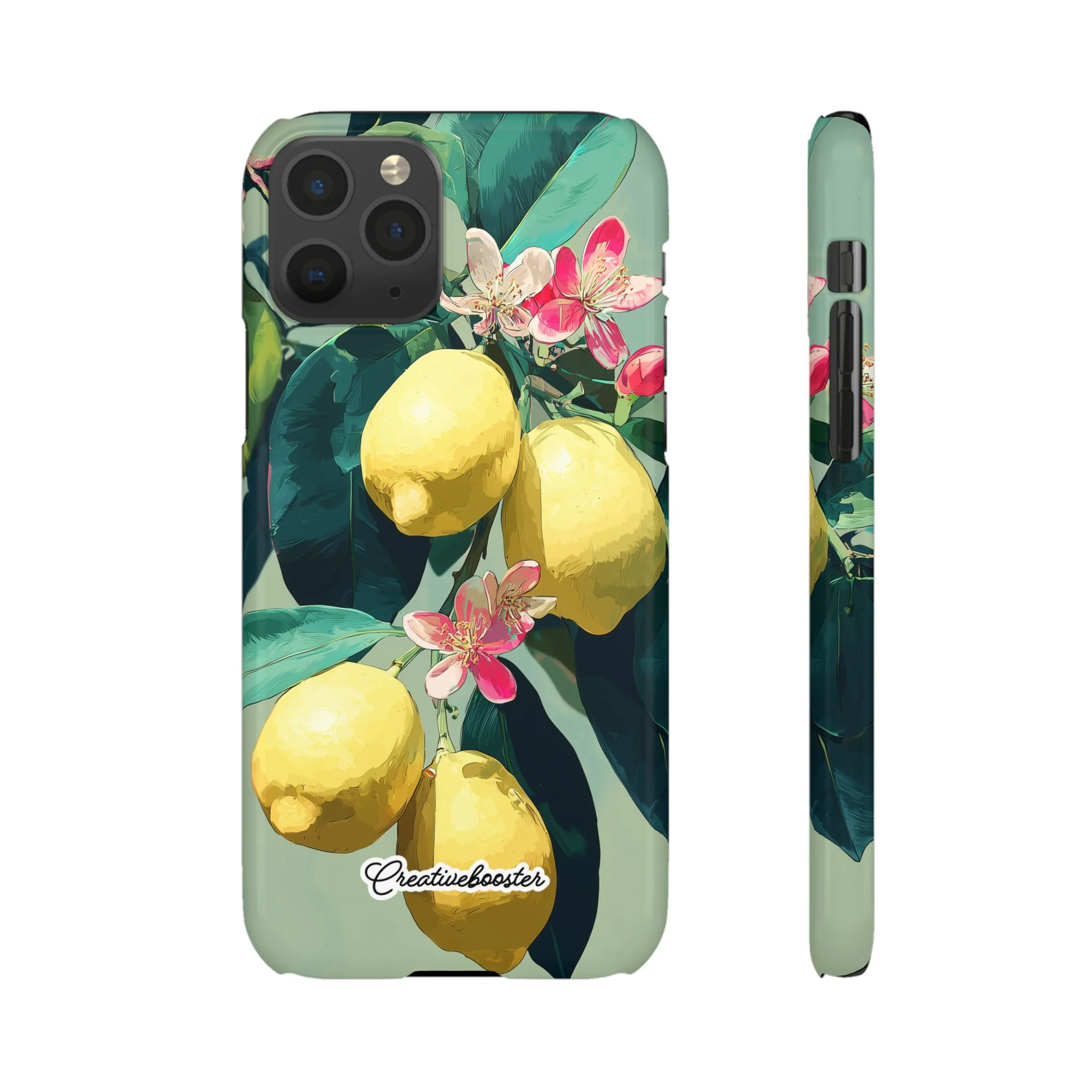 Lemon Bloom - Slim Phone Case - Image 14