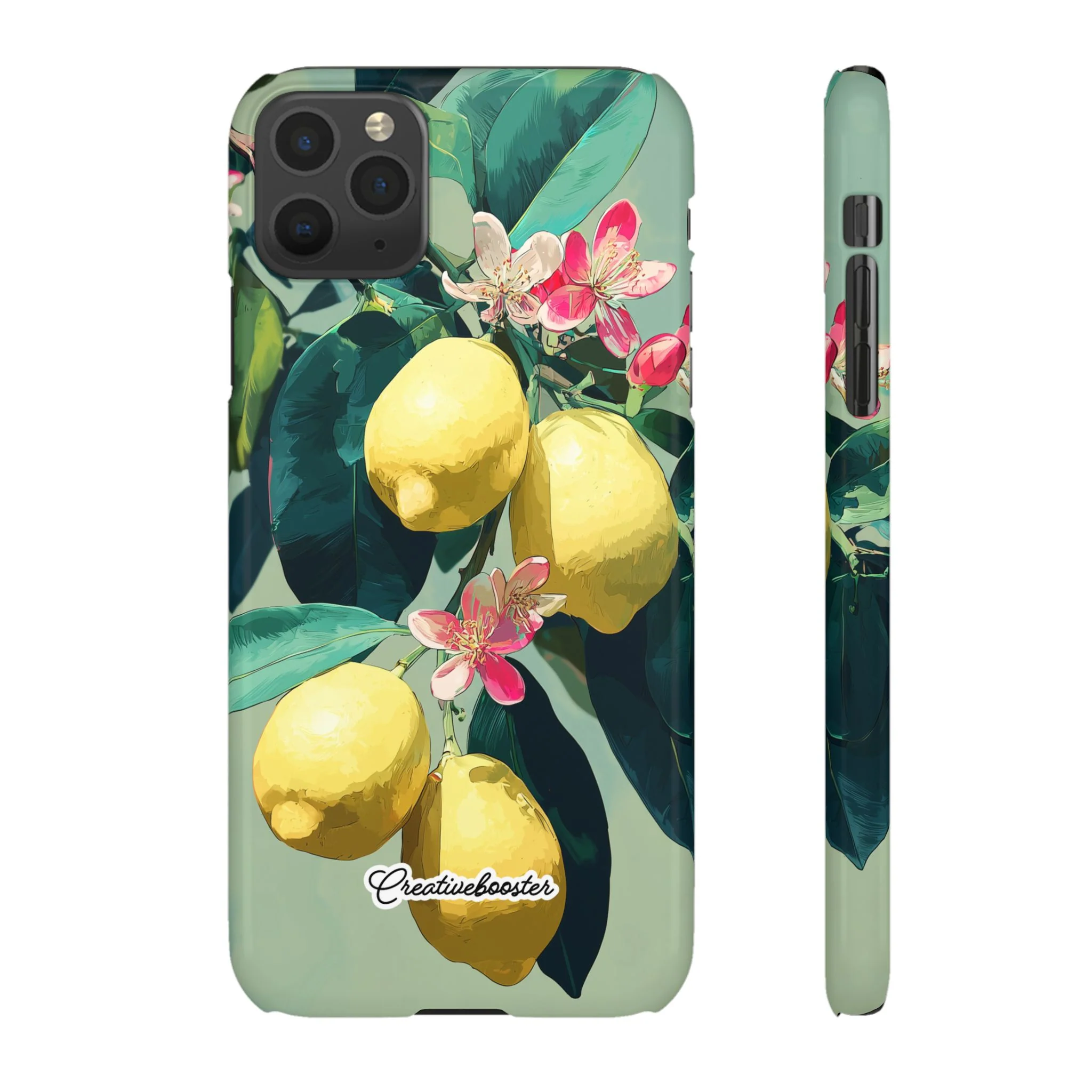 Lemon Bloom - Slim Phone Case - Image 15
