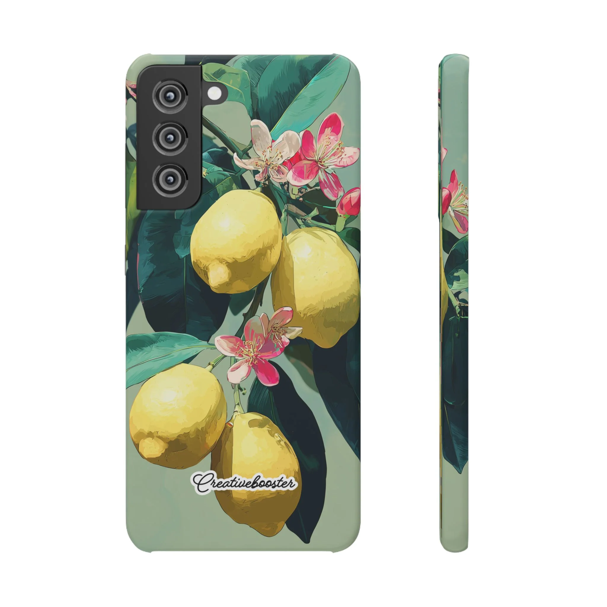 Lemon Bloom - Slim Phone Case - Image 29