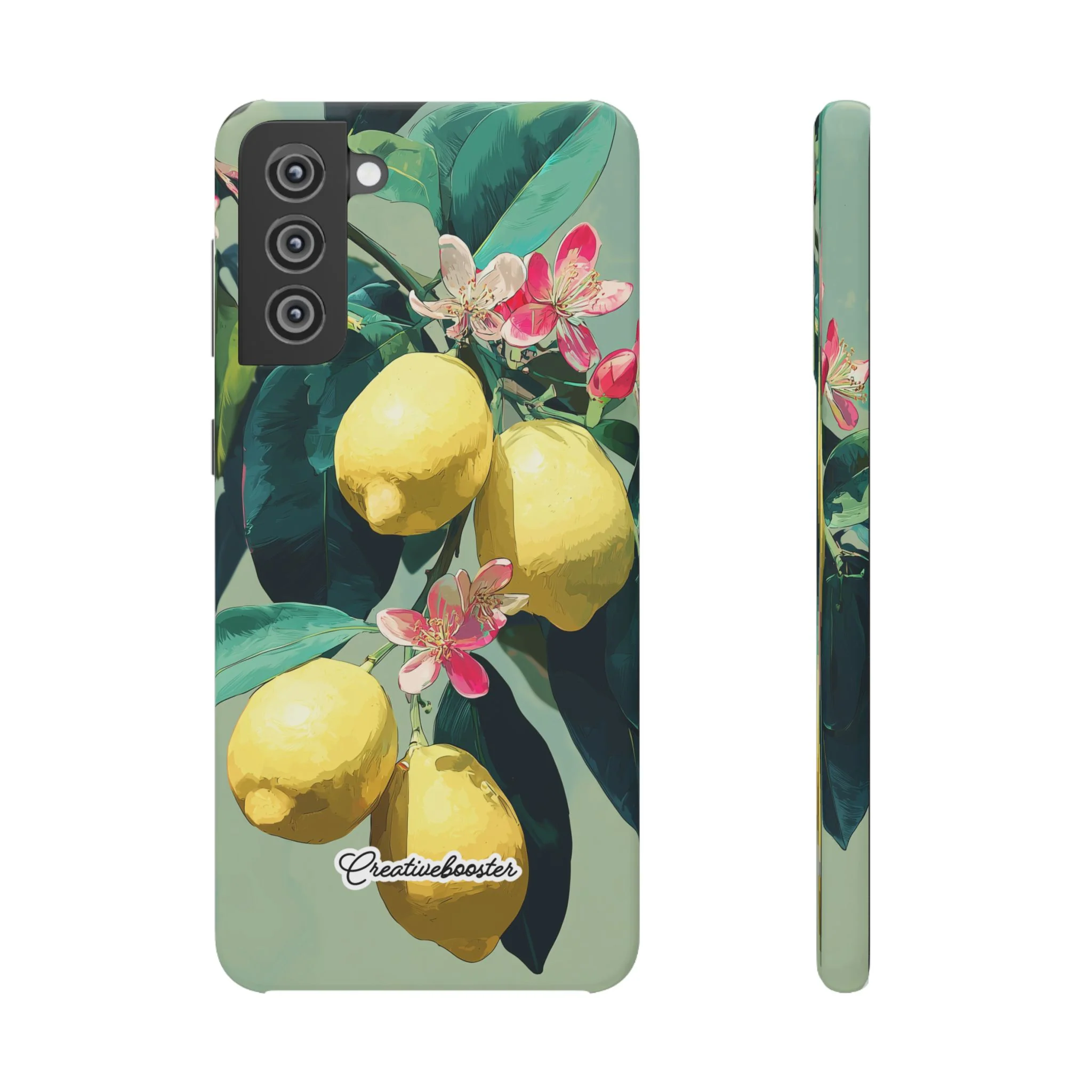 Lemon Bloom - Slim Phone Case - Image 31
